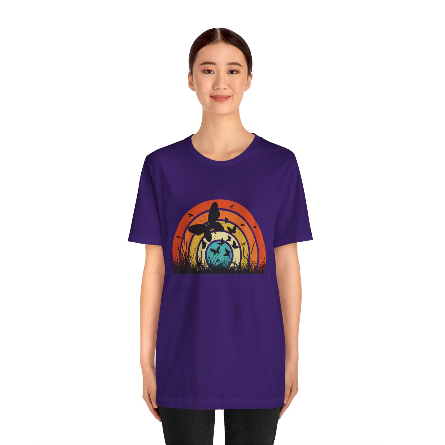 Vintage Retro Butterfly Women's T-shirt