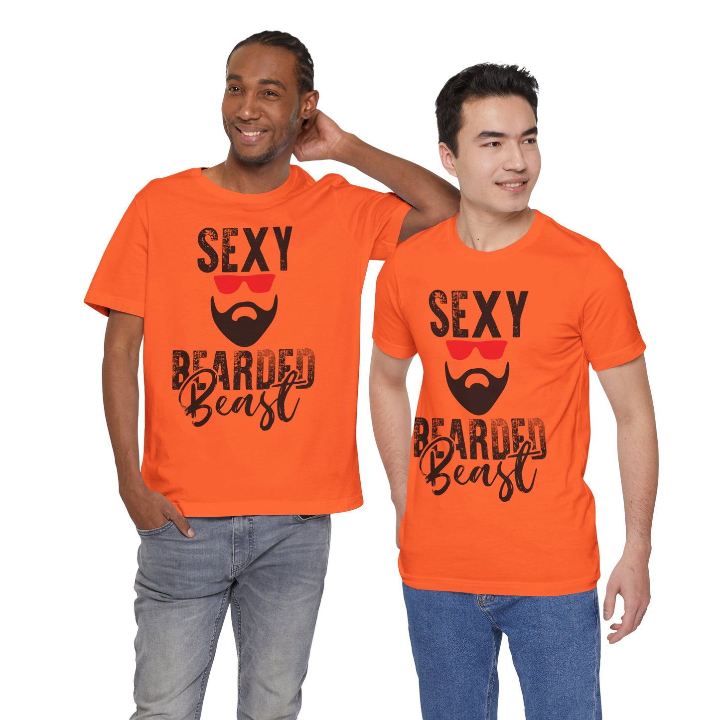 Sexy Bearded Beast Tee - Men's T-shirt