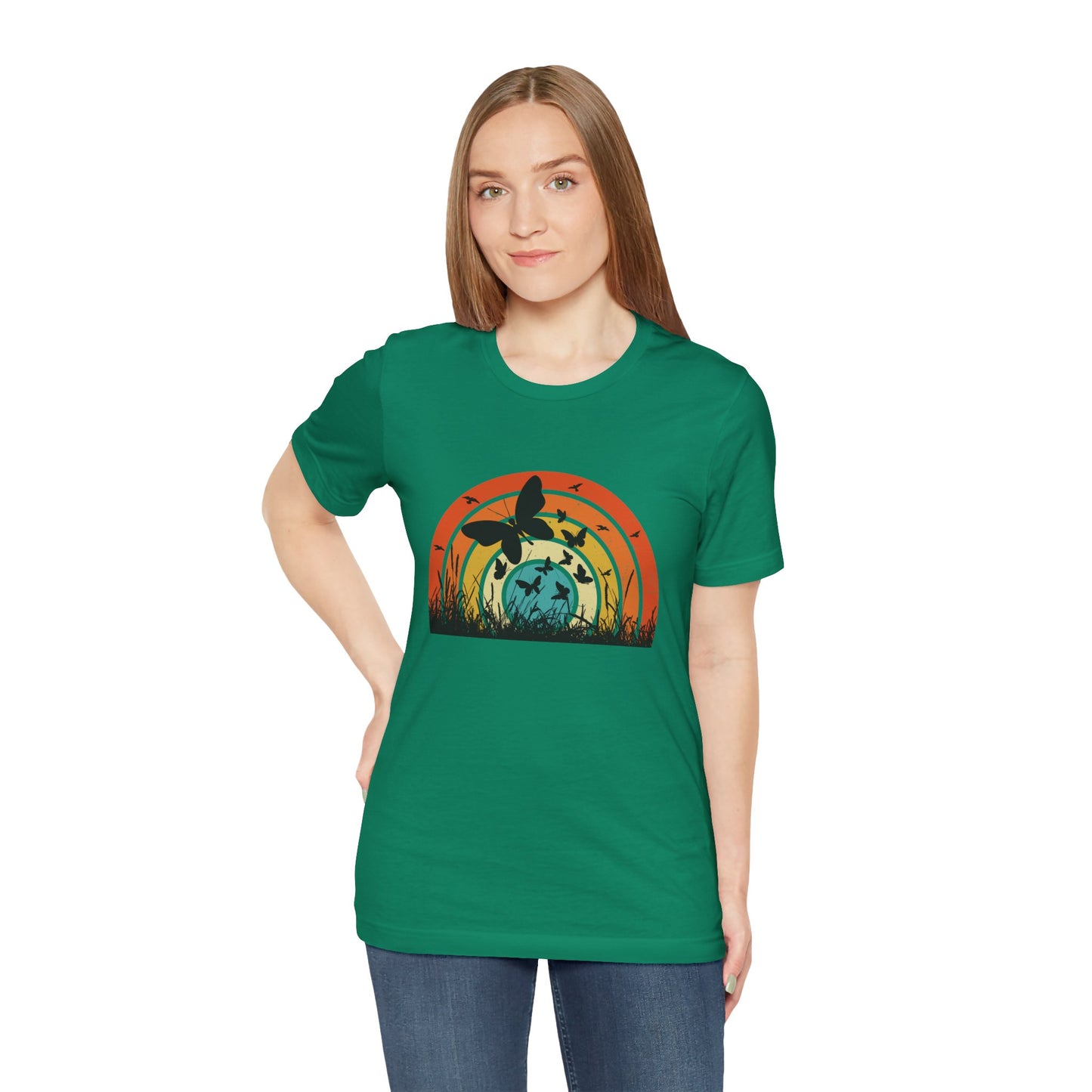 Vintage Retro Butterfly Women's T-shirt