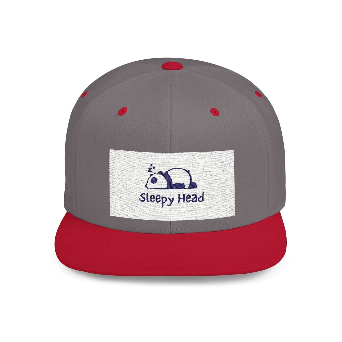 Sleepy Head Snapback Cap - Relaxed Style for Lazy Days
