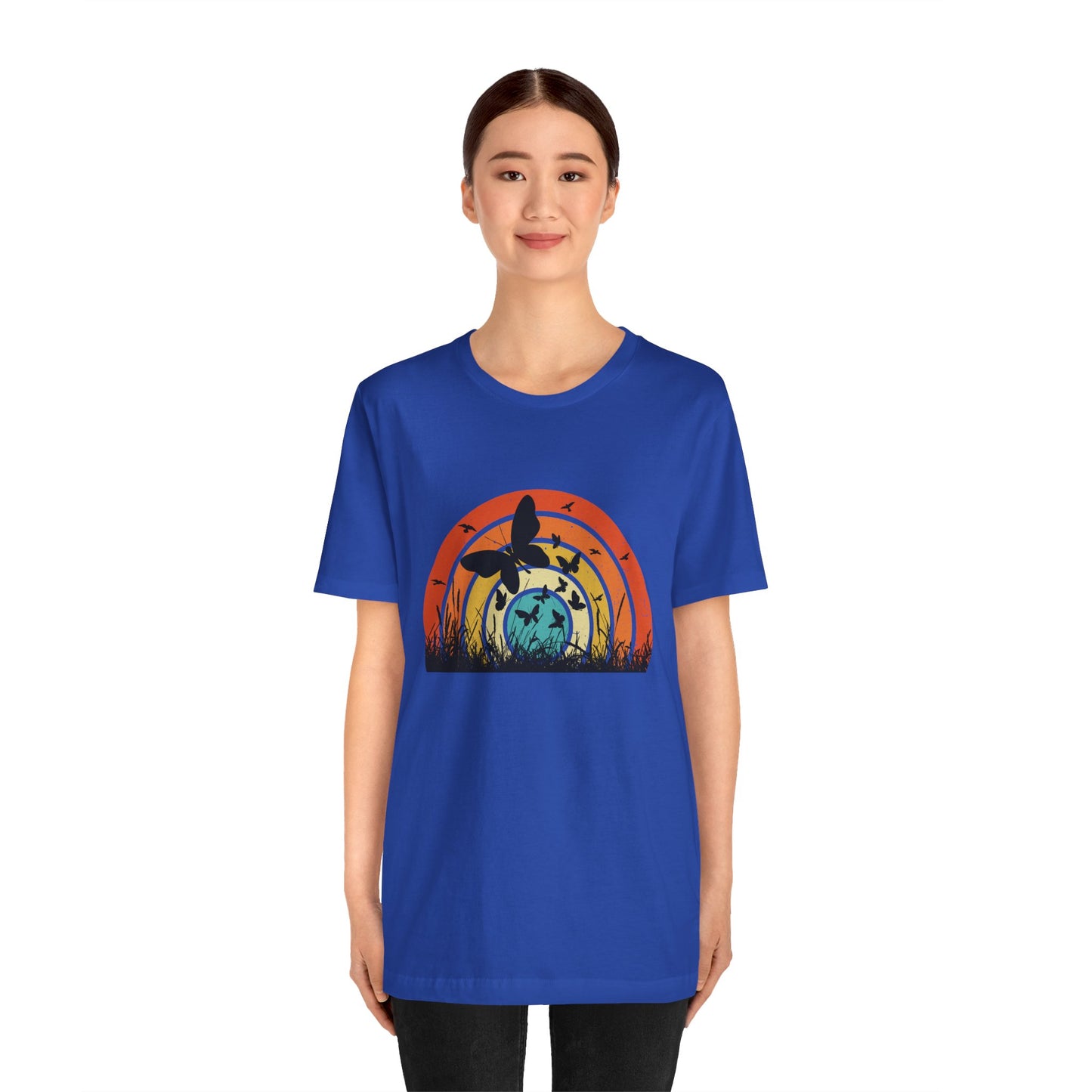 Vintage Retro Butterfly Women's T-shirt