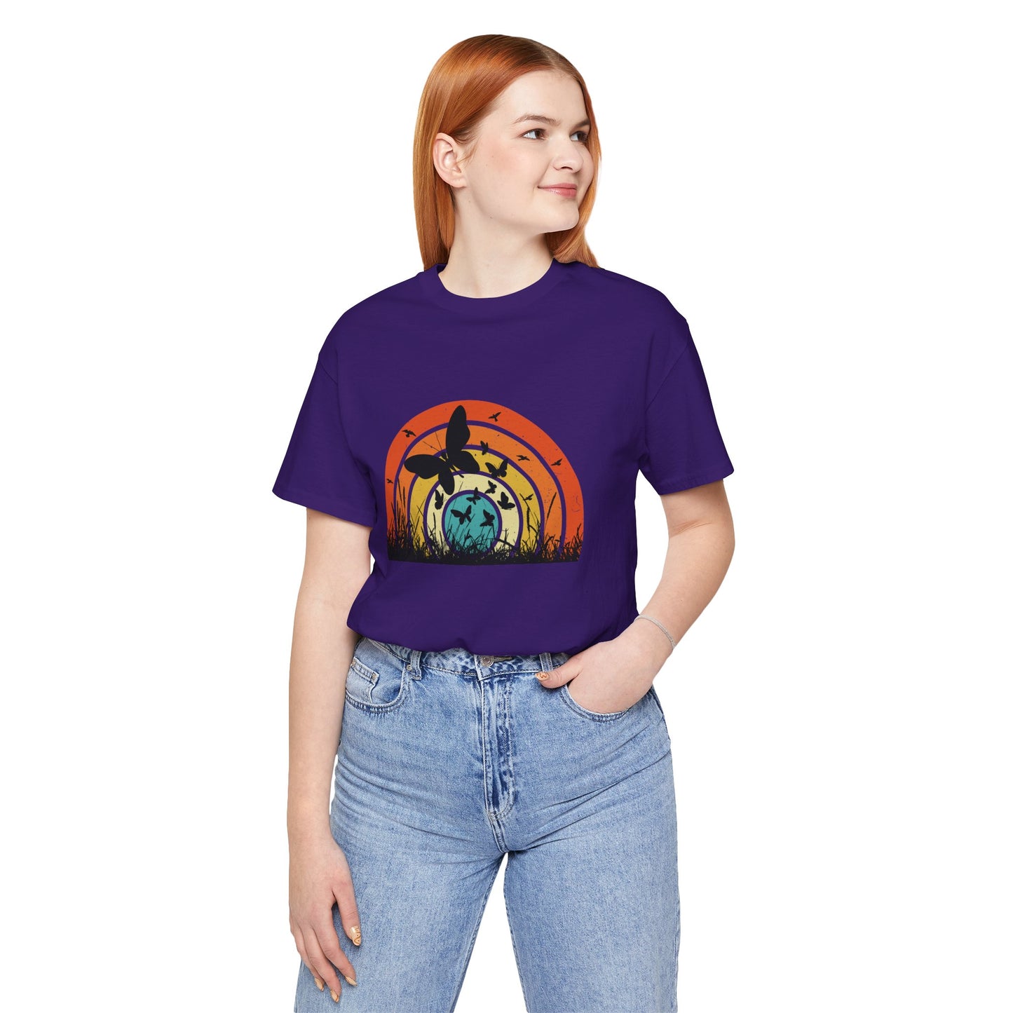 Vintage Retro Butterfly Women's T-shirt