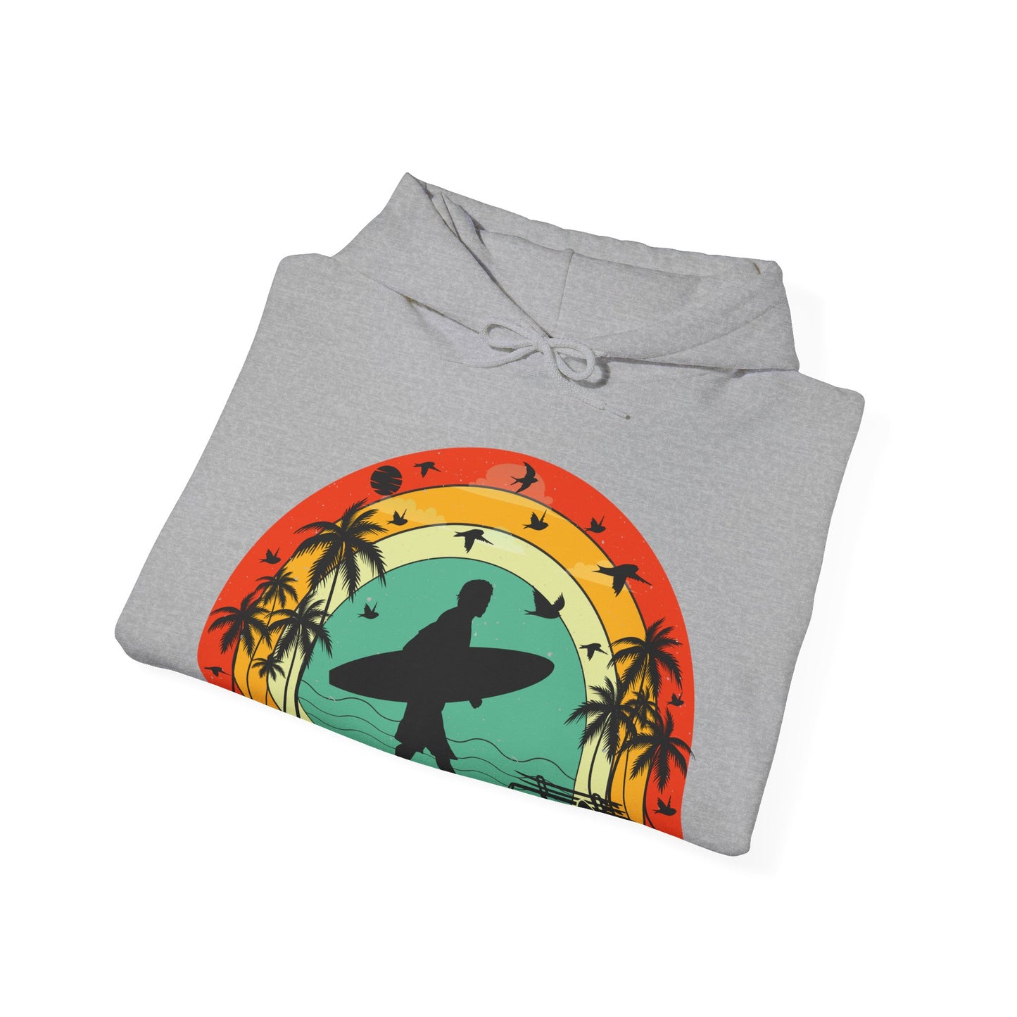 Retro Vintage Surfer Men's Hoodie