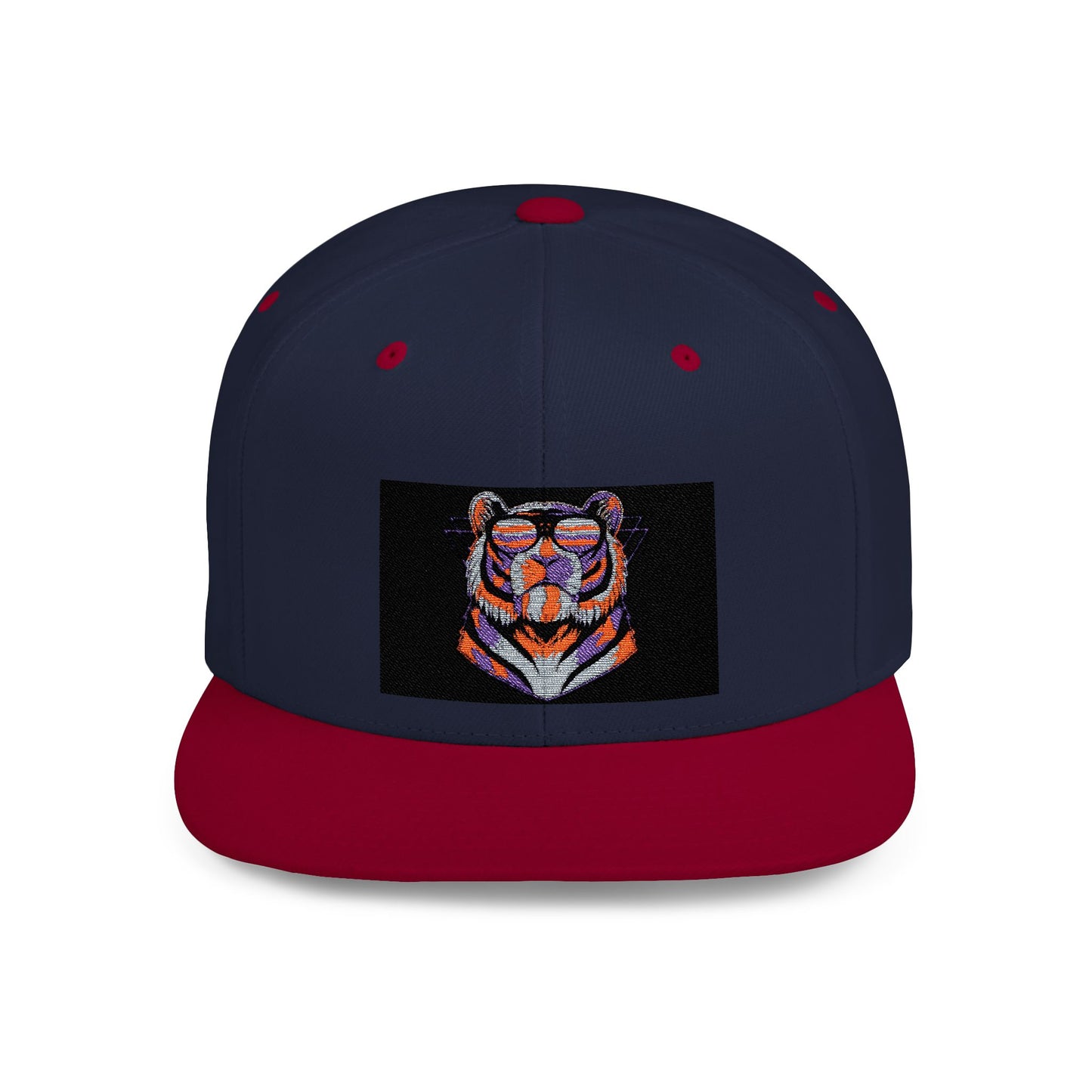 Vibrant Tiger Snapback Hat - Trendy Style for Animal Lovers