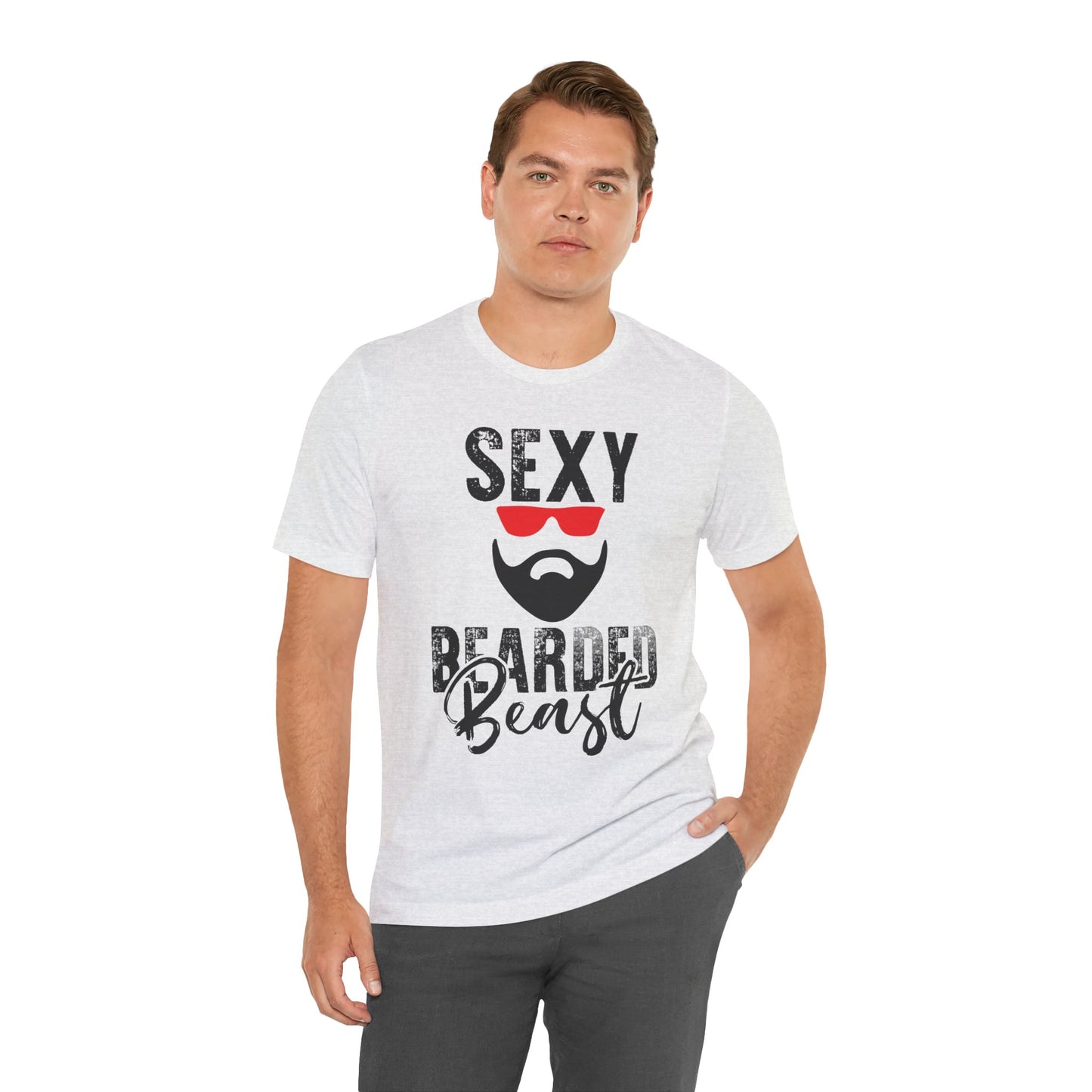 Sexy Bearded Beast Tee - Men's T-shirt