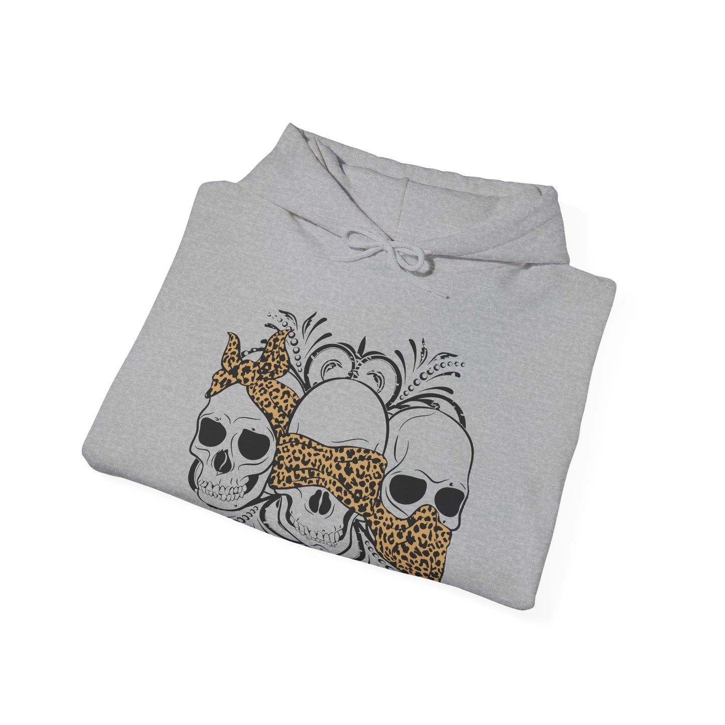 Three Skull Head - Men's Hoodie
