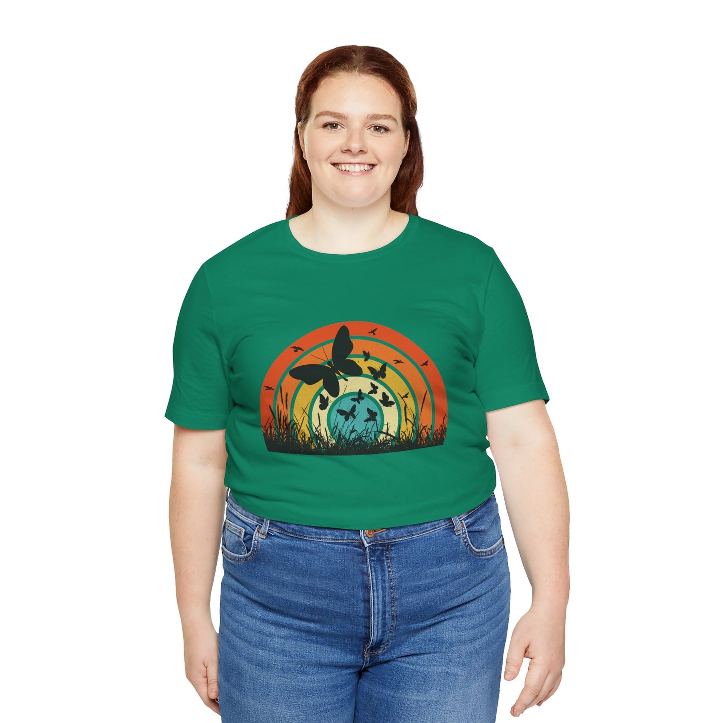 Vintage Retro Butterfly Women's T-shirt