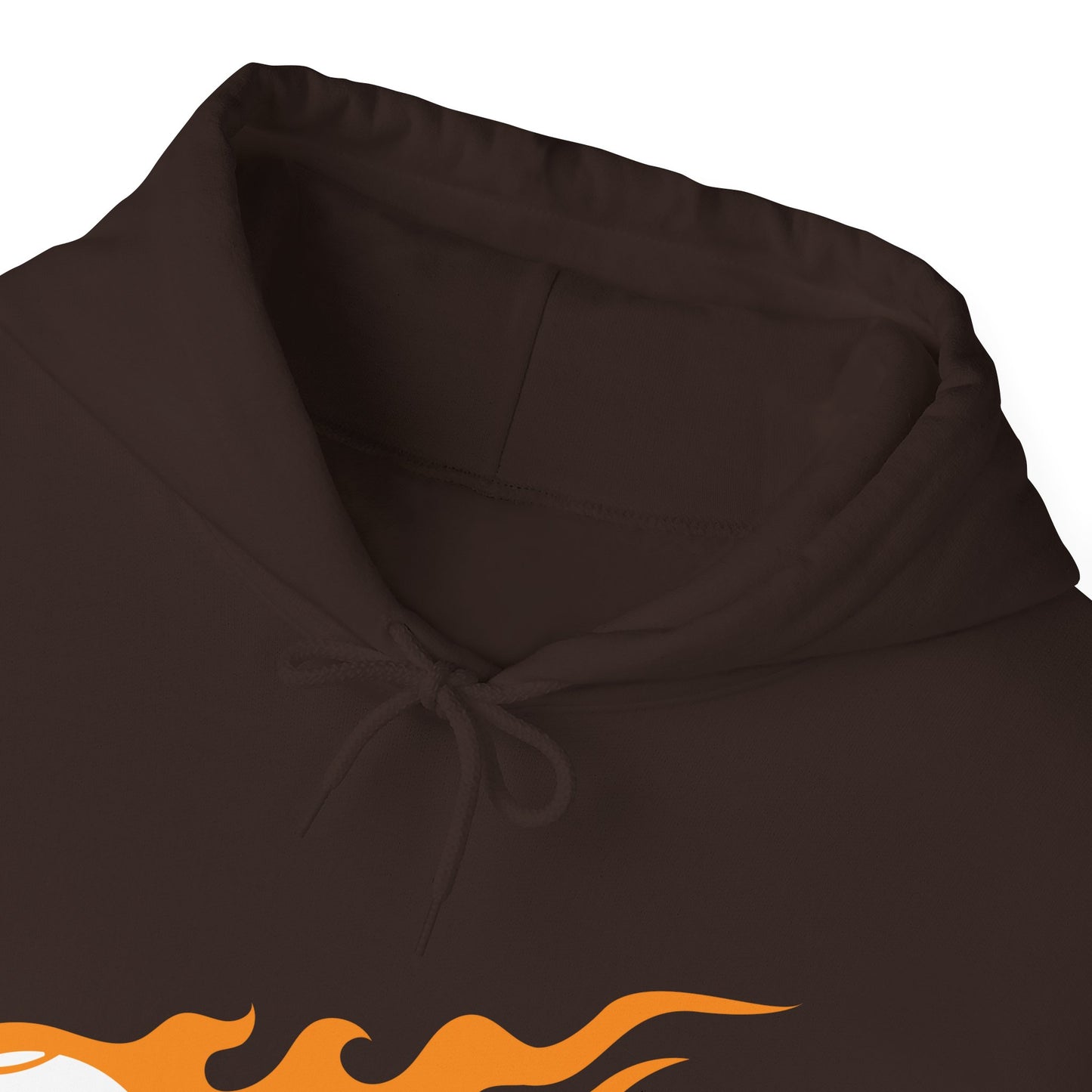 Fire Basketball Hoodie - Men's Varsity Hooded Sweatshirt