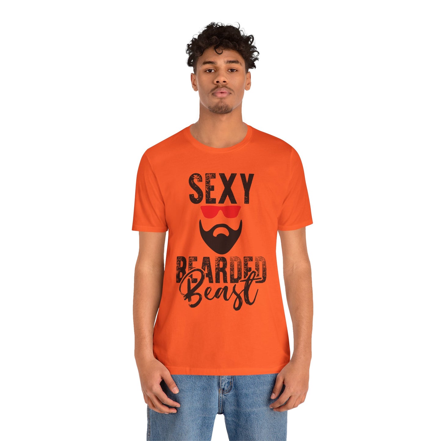 Sexy Bearded Beast Tee - Men's T-shirt
