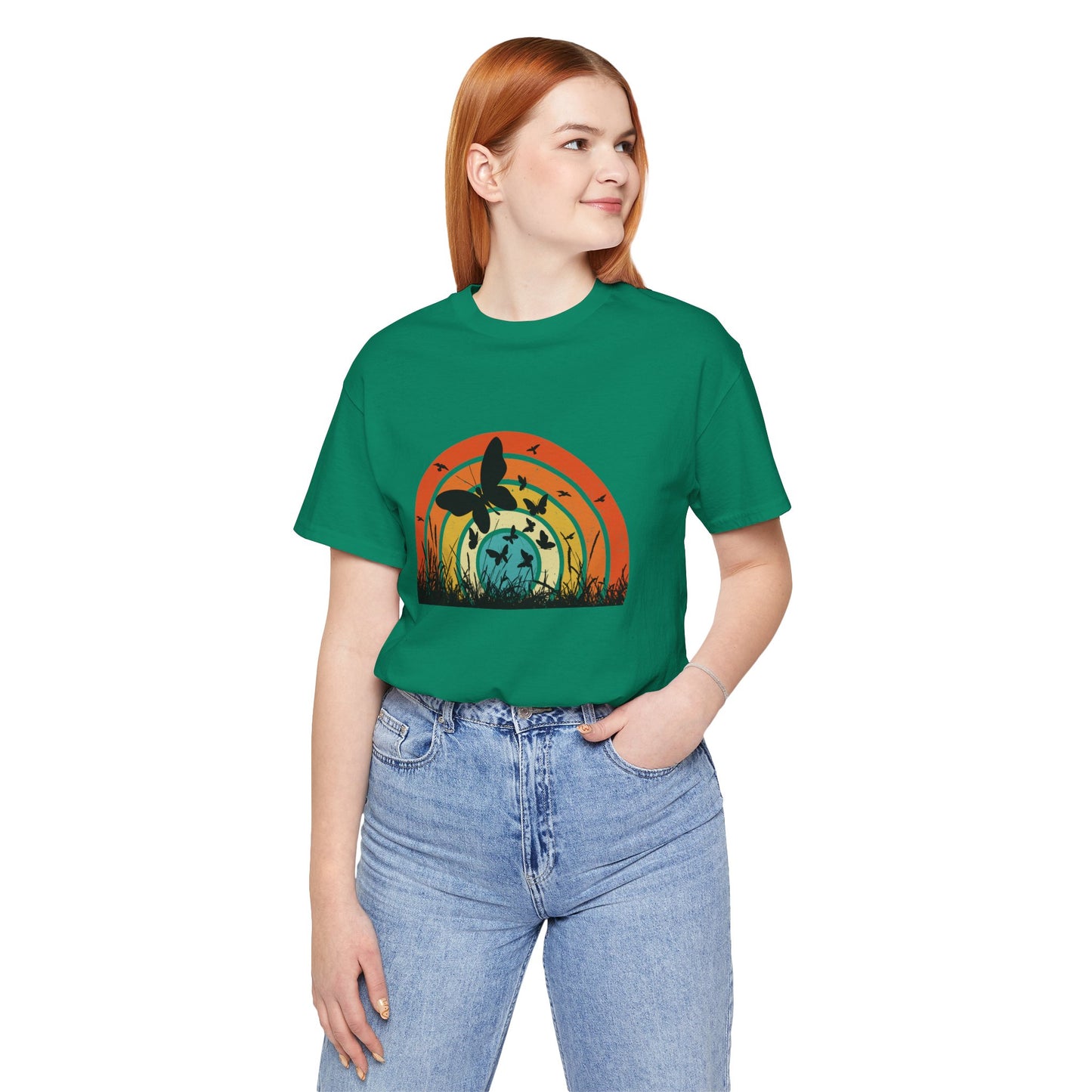 Vintage Retro Butterfly Women's T-shirt