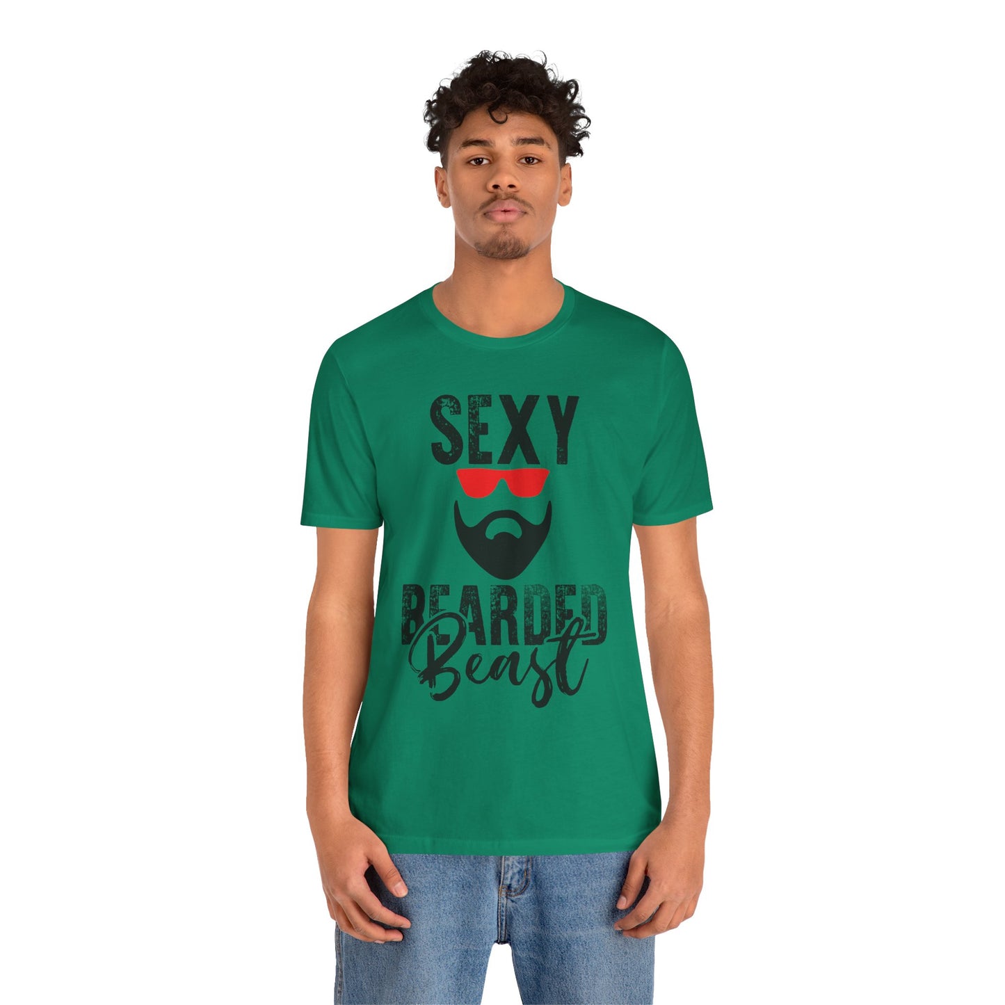 Sexy Bearded Beast Tee - Men's T-shirt