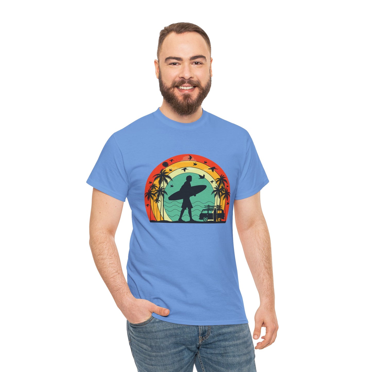 Retro Vintage Surfer Tee