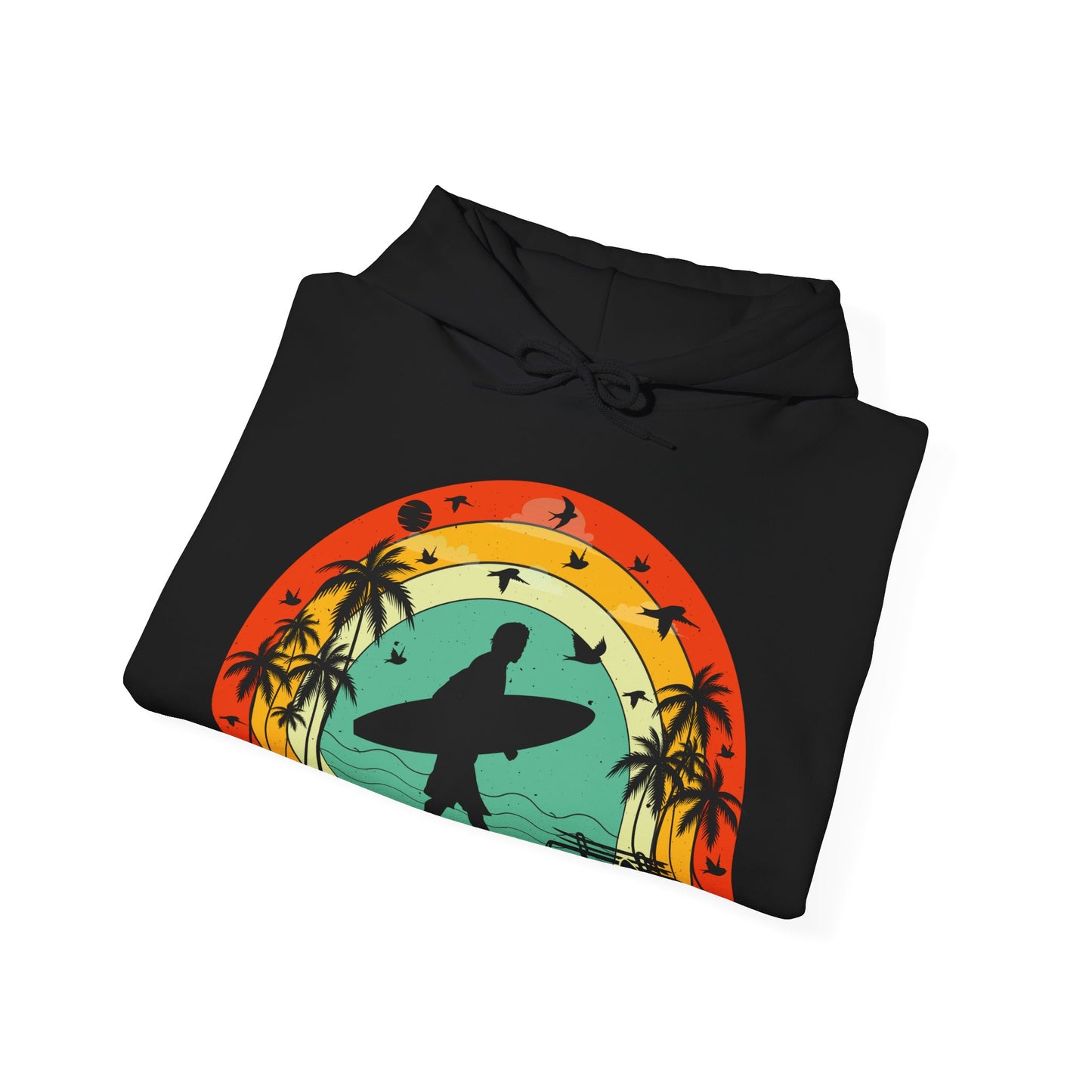 Retro Vintage Surfer Men's Hoodie