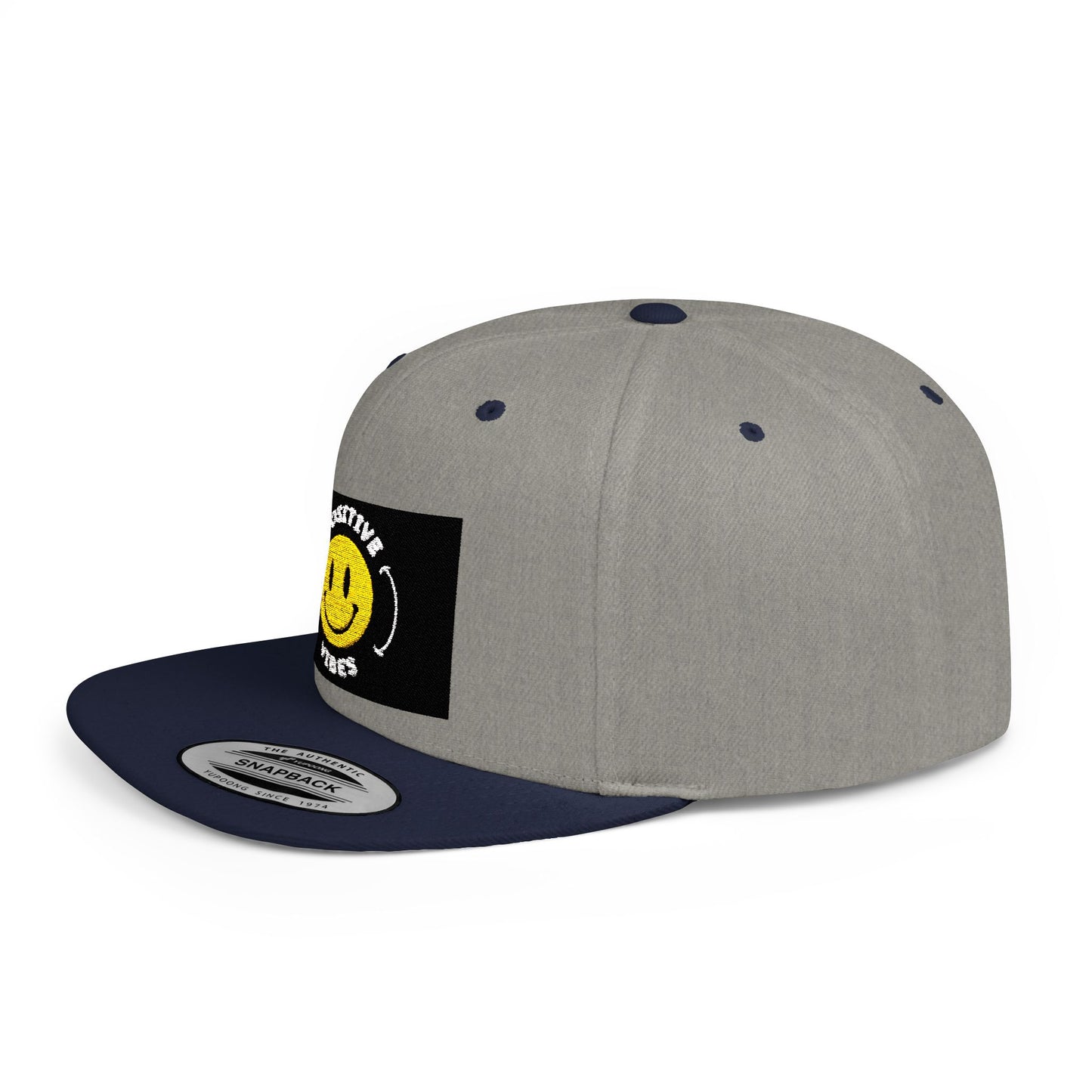Positive Vibes Snapback Hat - Cool Casual Style for Every Occasion