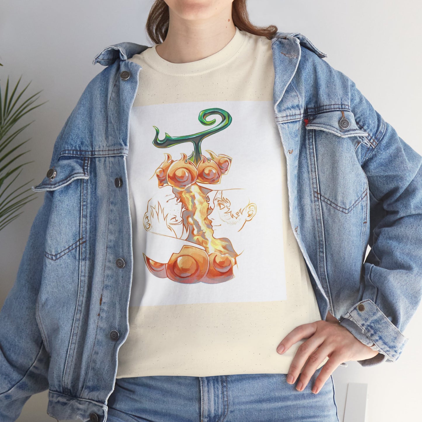 One Piece Sabo X Ace Mera-Mera no mi Unisex Tee
