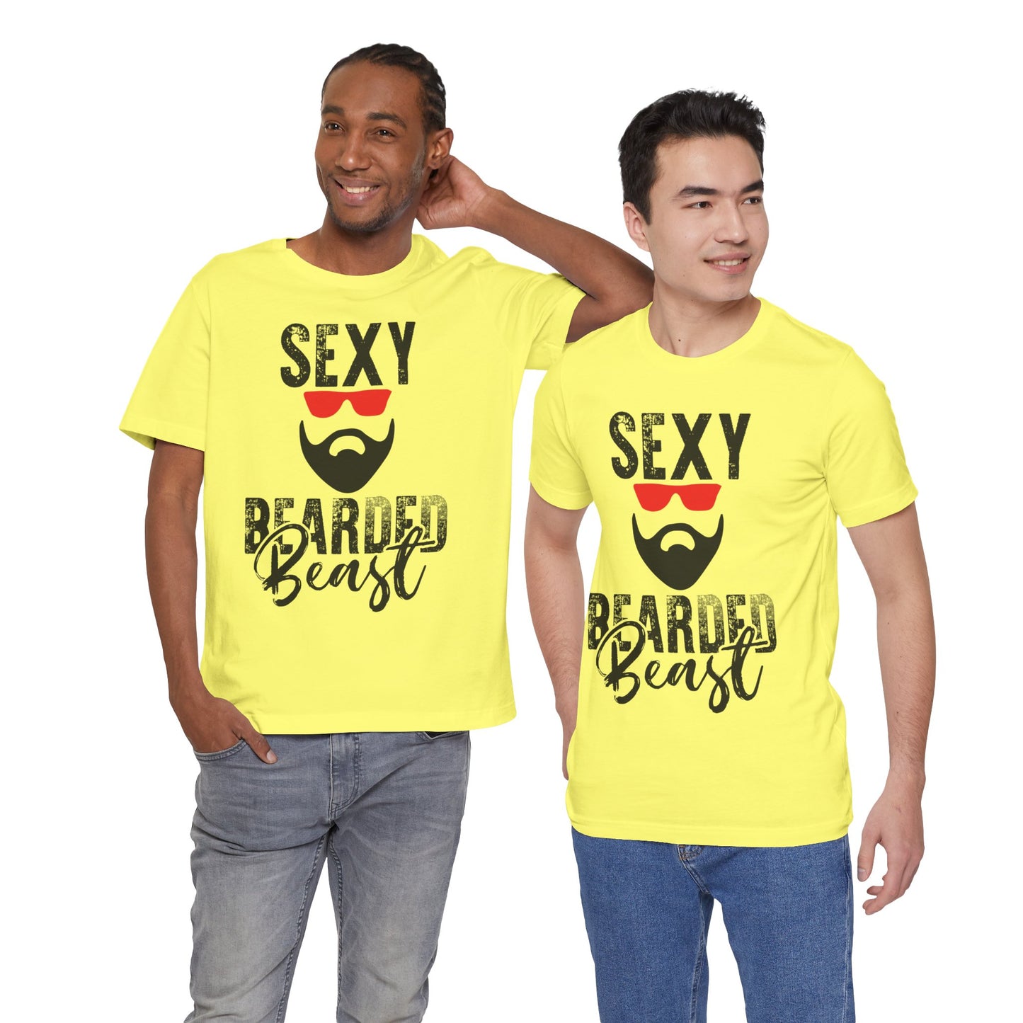 Sexy Bearded Beast Tee - Men's T-shirt