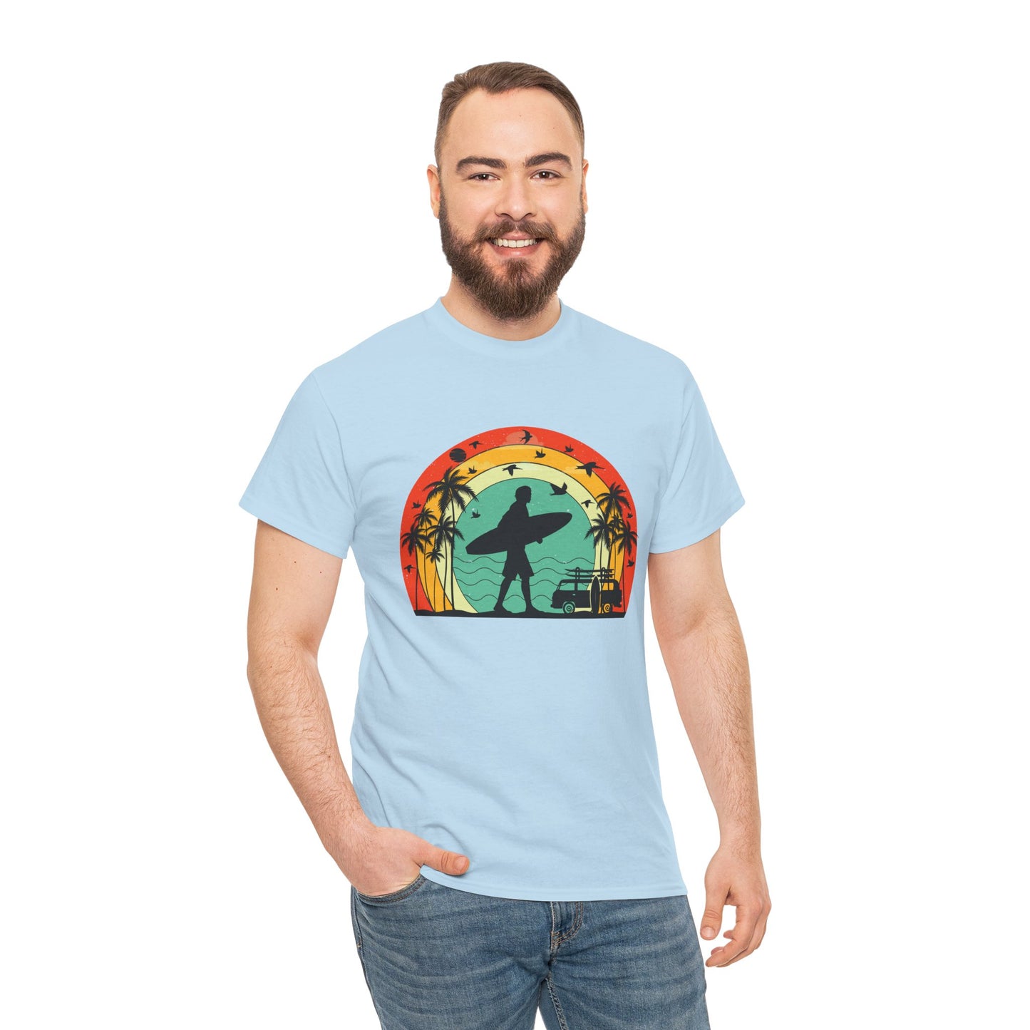Retro Vintage Surfer Tee