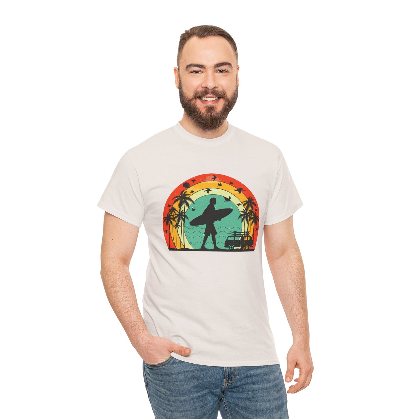 Retro Vintage Surfer Tee