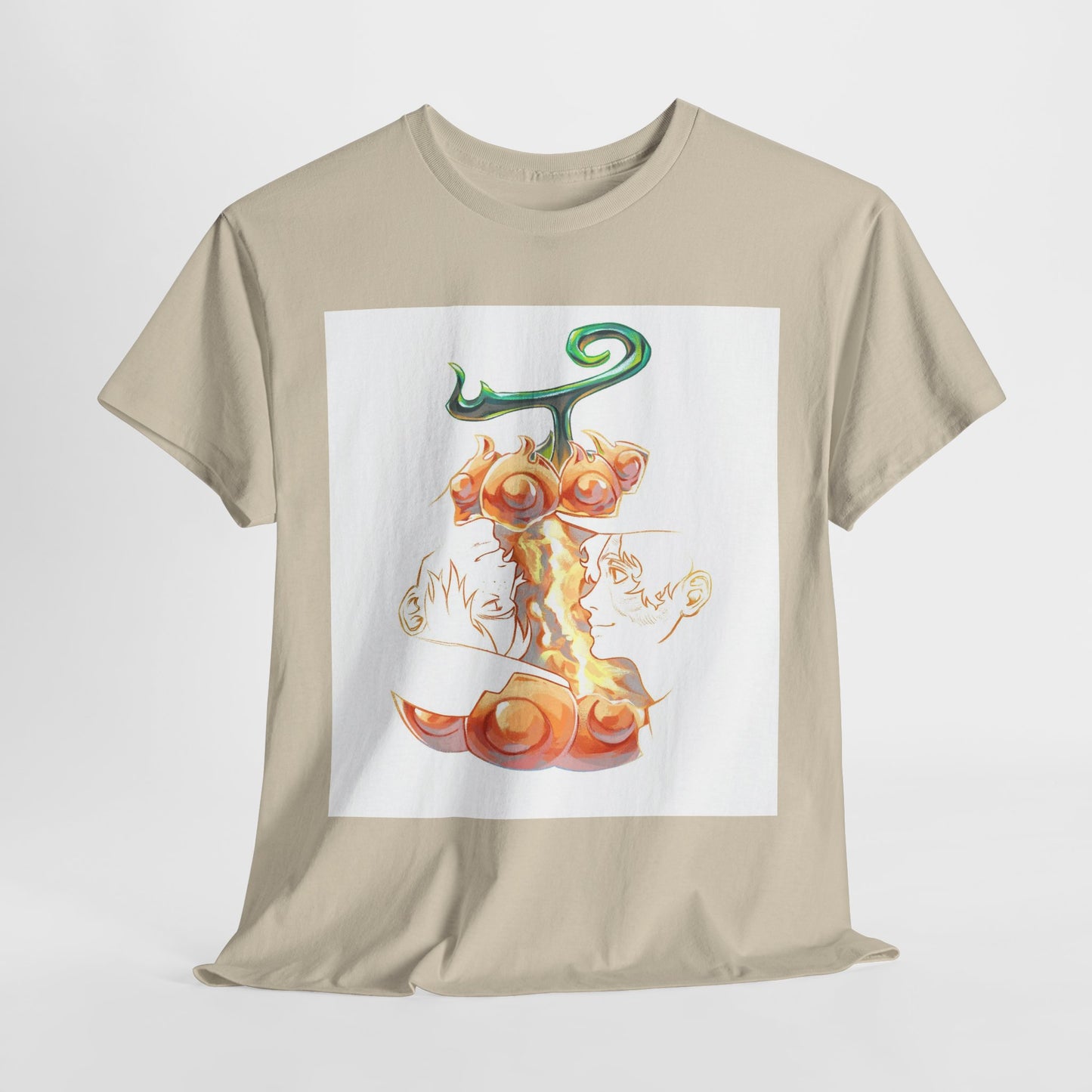 One Piece Sabo X Ace Mera-Mera no mi Unisex Tee