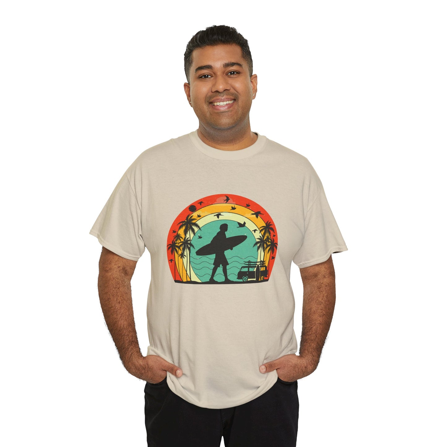 Retro Vintage Surfer Tee