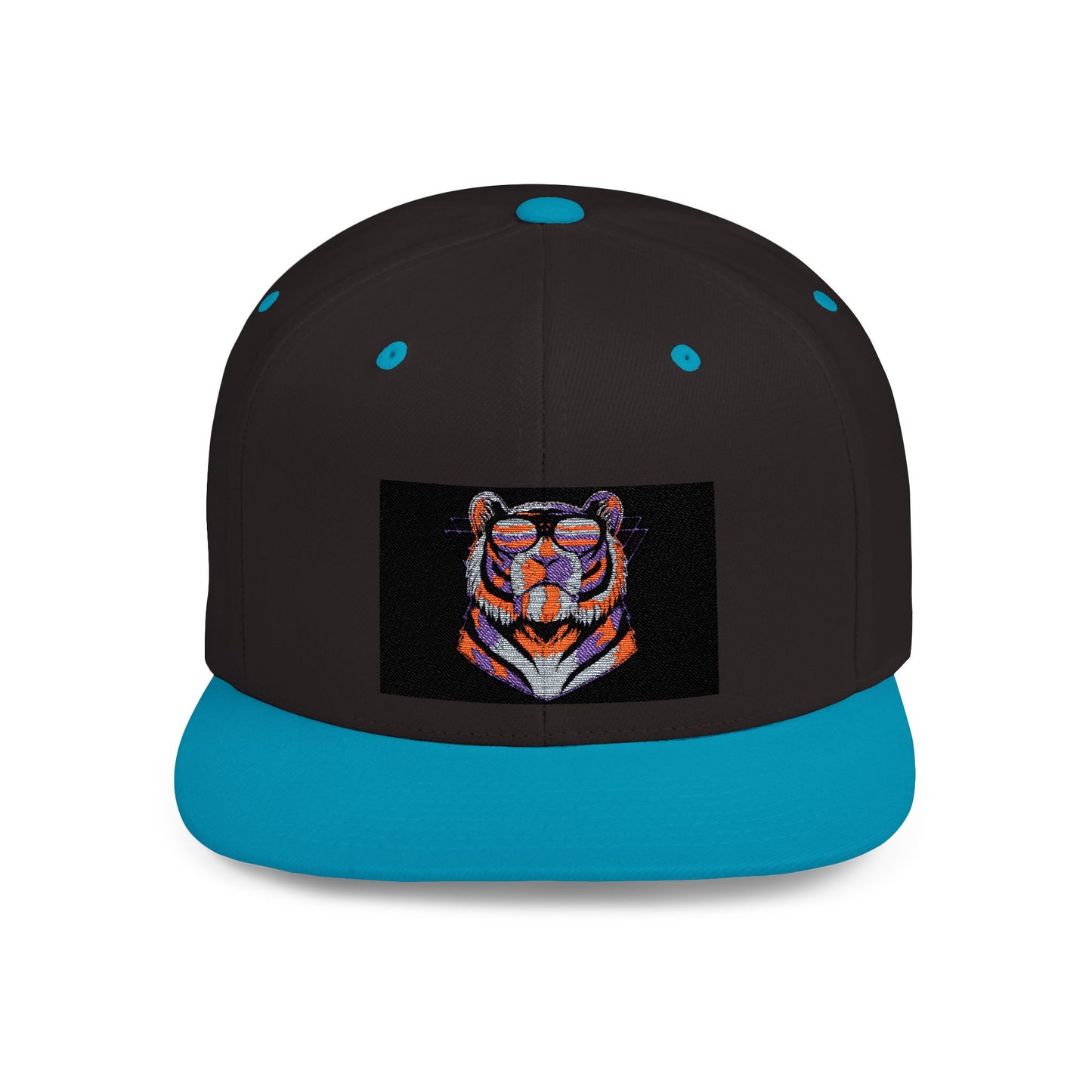 Vibrant Tiger Snapback Hat - Trendy Style for Animal Lovers