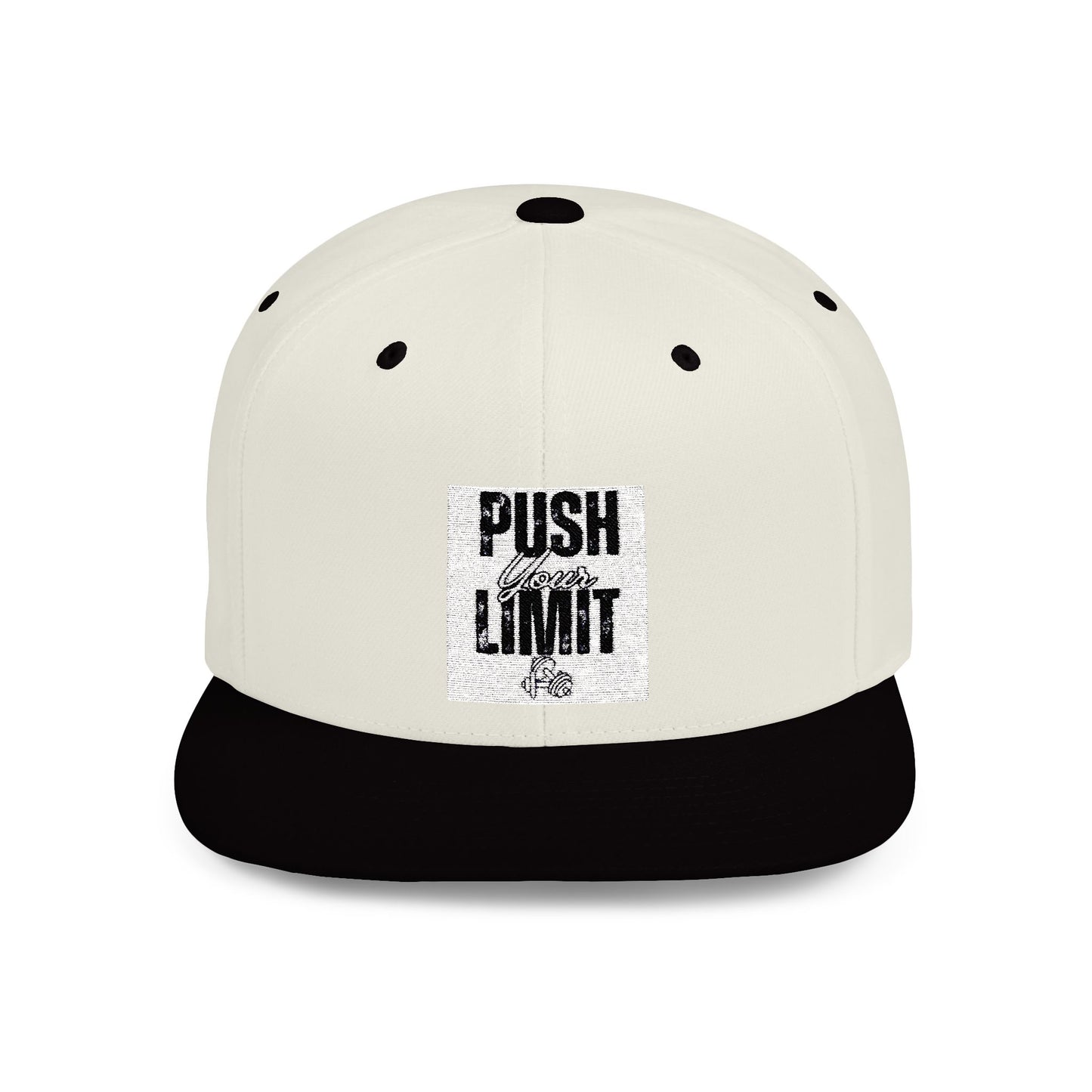 Motivational Snapback Cap - 'Push Your Limit'