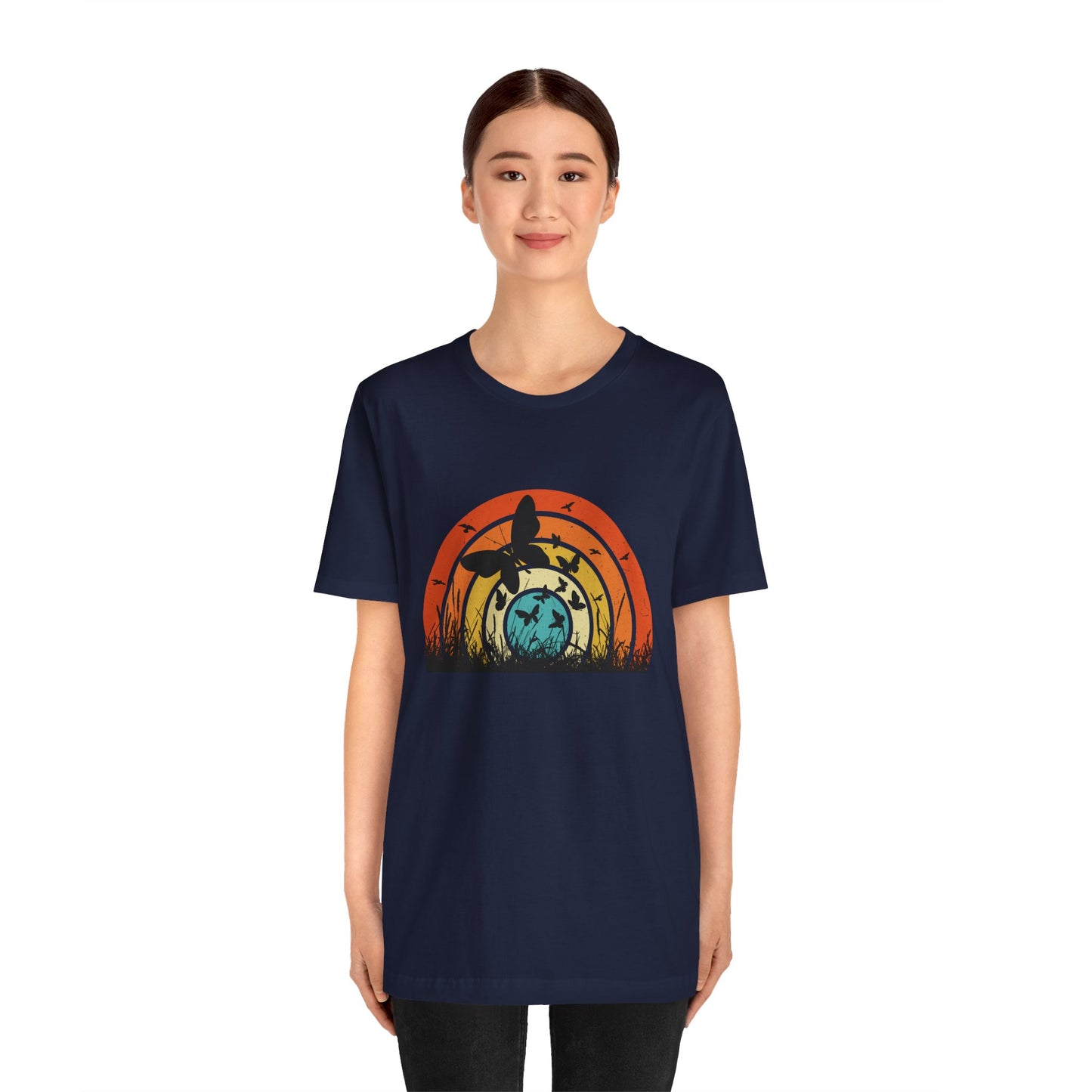 Vintage Retro Butterfly Women's T-shirt