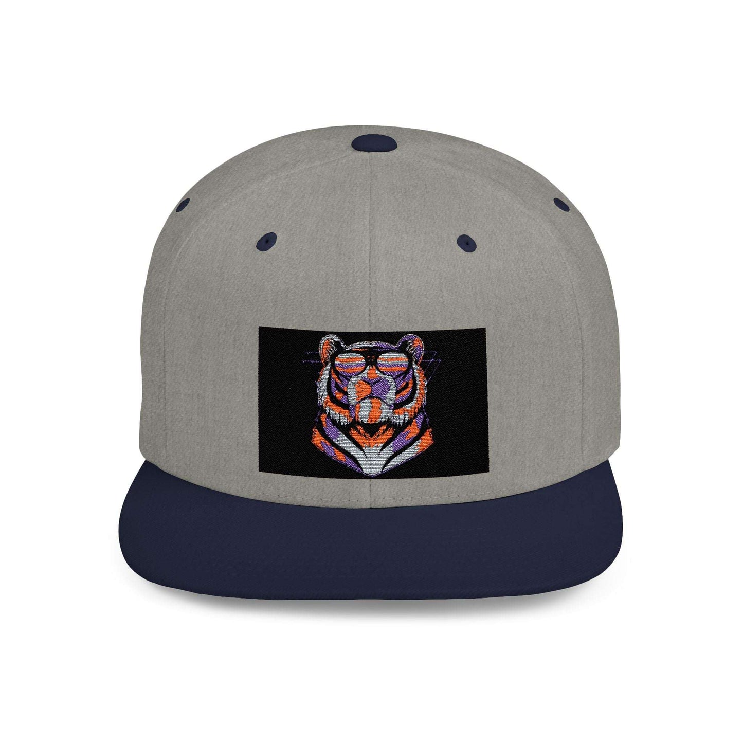 Vibrant Tiger Snapback Hat - Trendy Style for Animal Lovers
