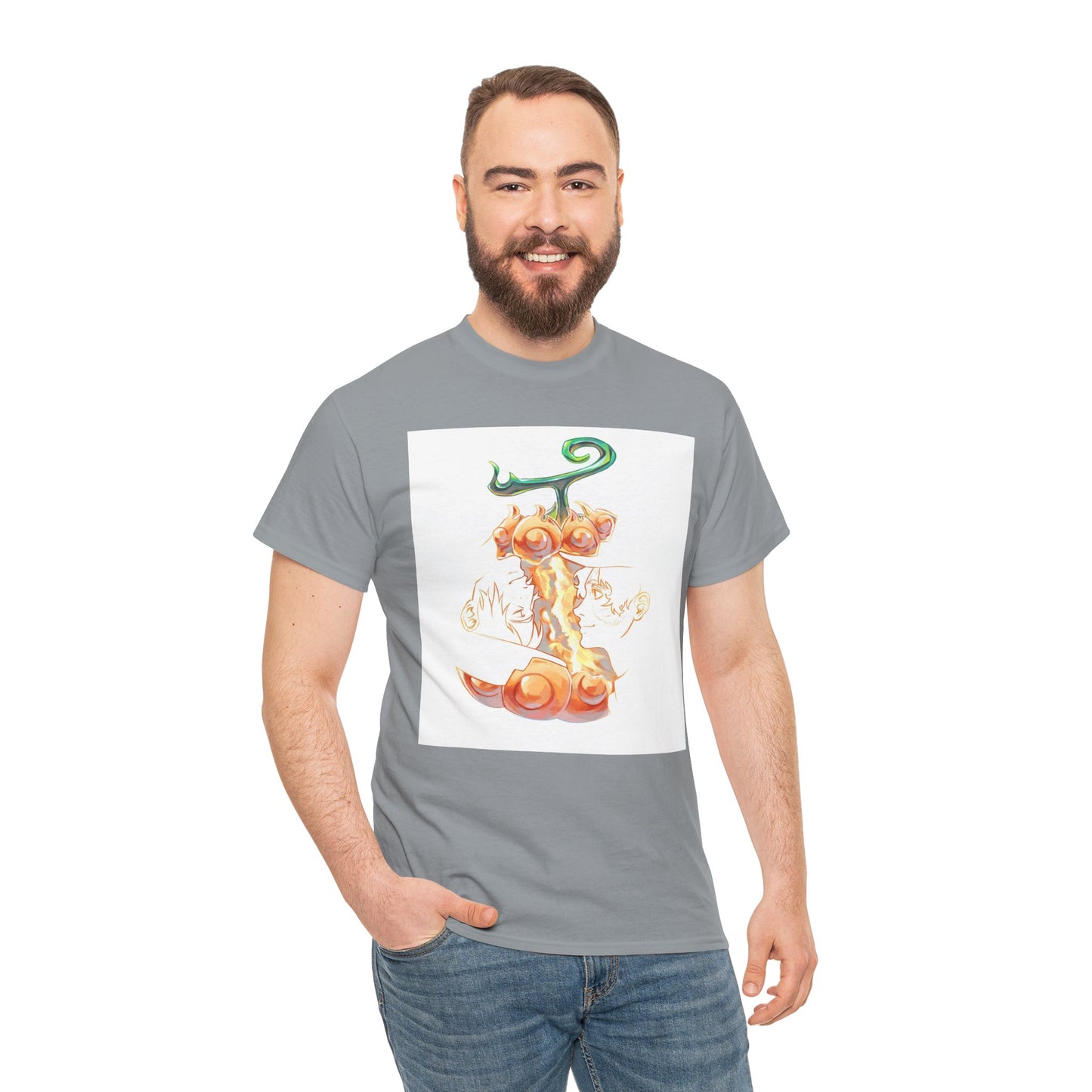One Piece Sabo X Ace Mera-Mera no mi Unisex Tee