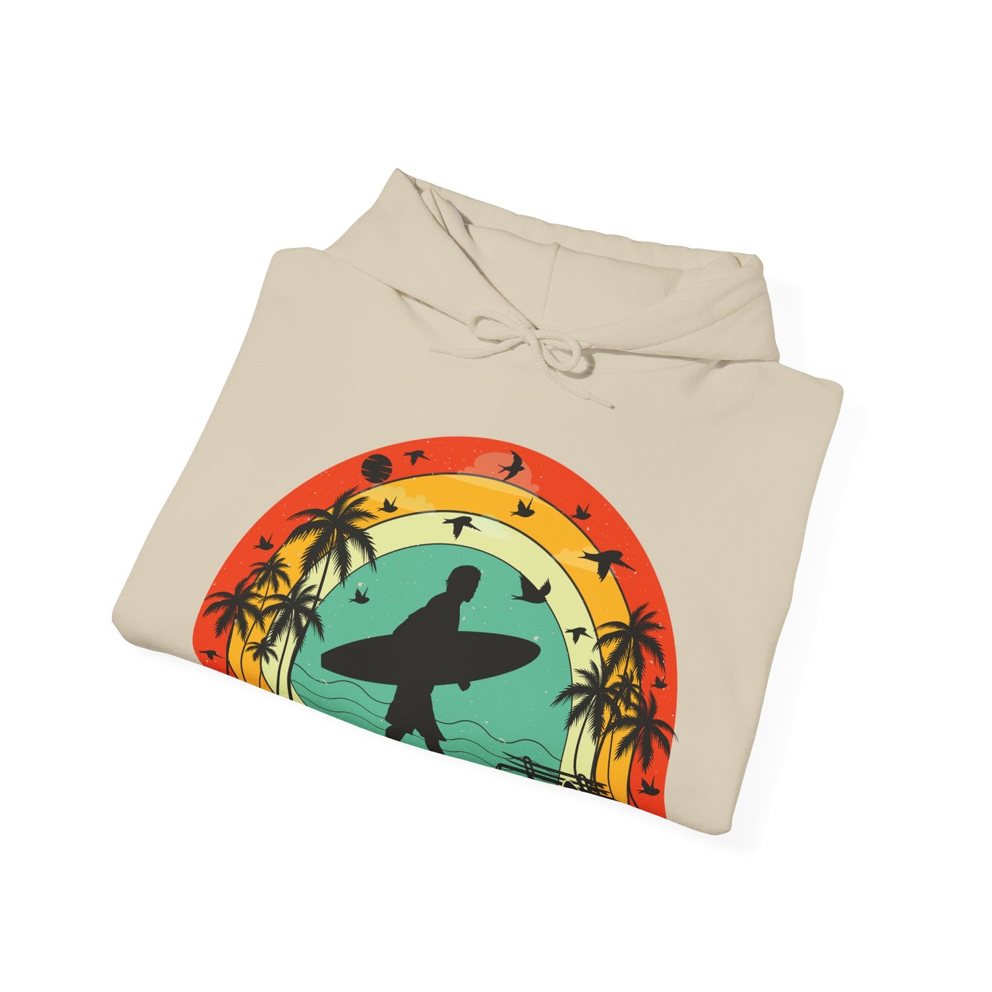 Retro Vintage Surfer Men's Hoodie