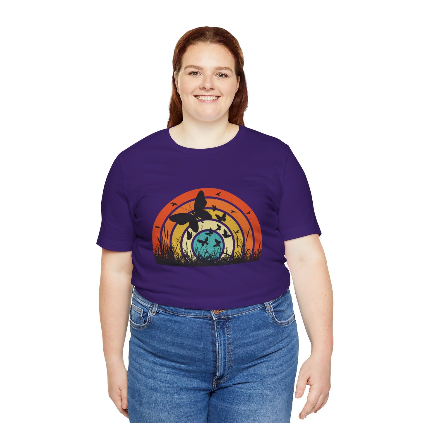 Vintage Retro Butterfly Women's T-shirt
