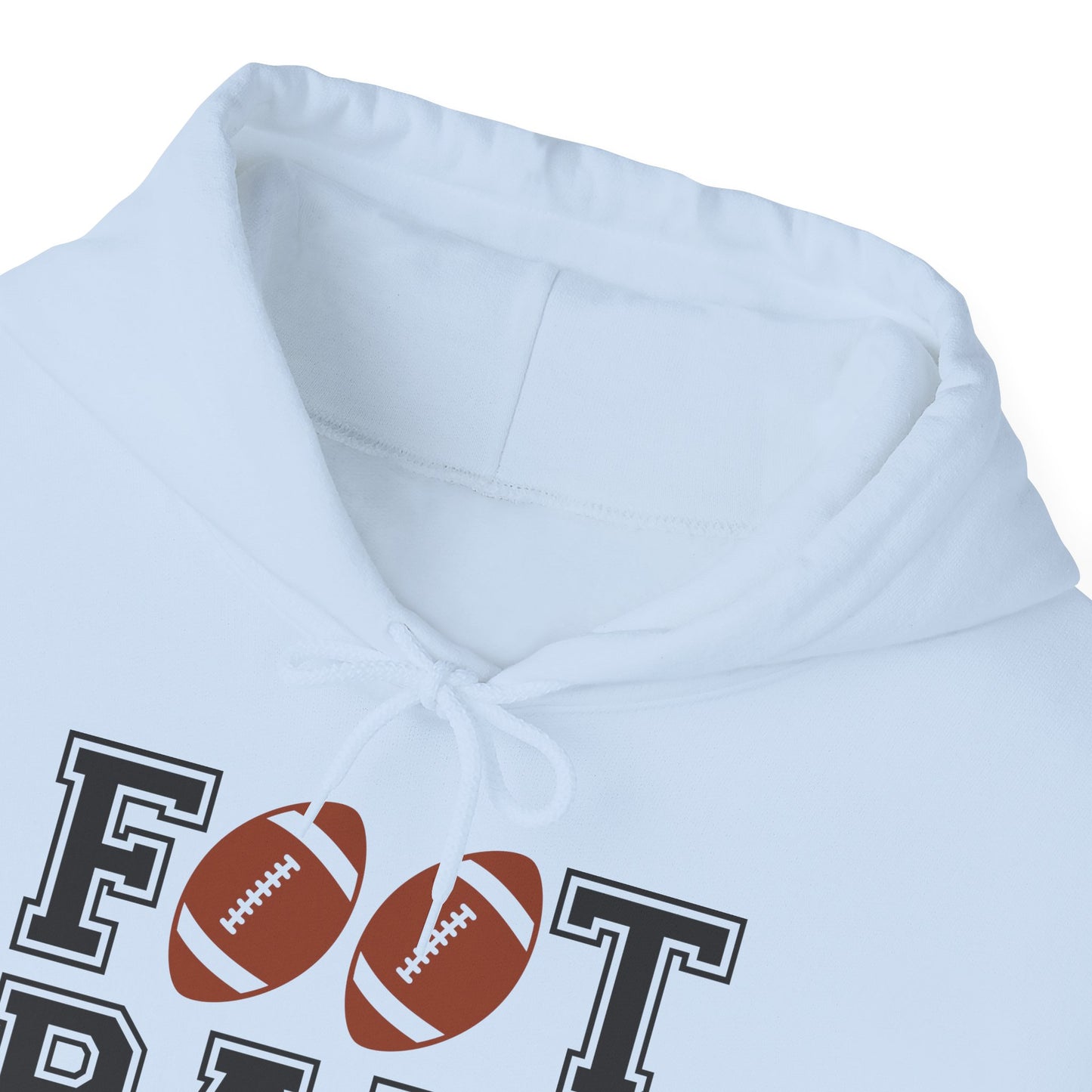 Football Vibes Men's Hoodie - Sporty Athletic Apparel