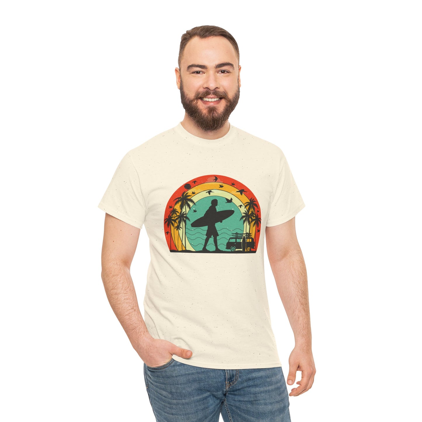 Retro Vintage Surfer Tee