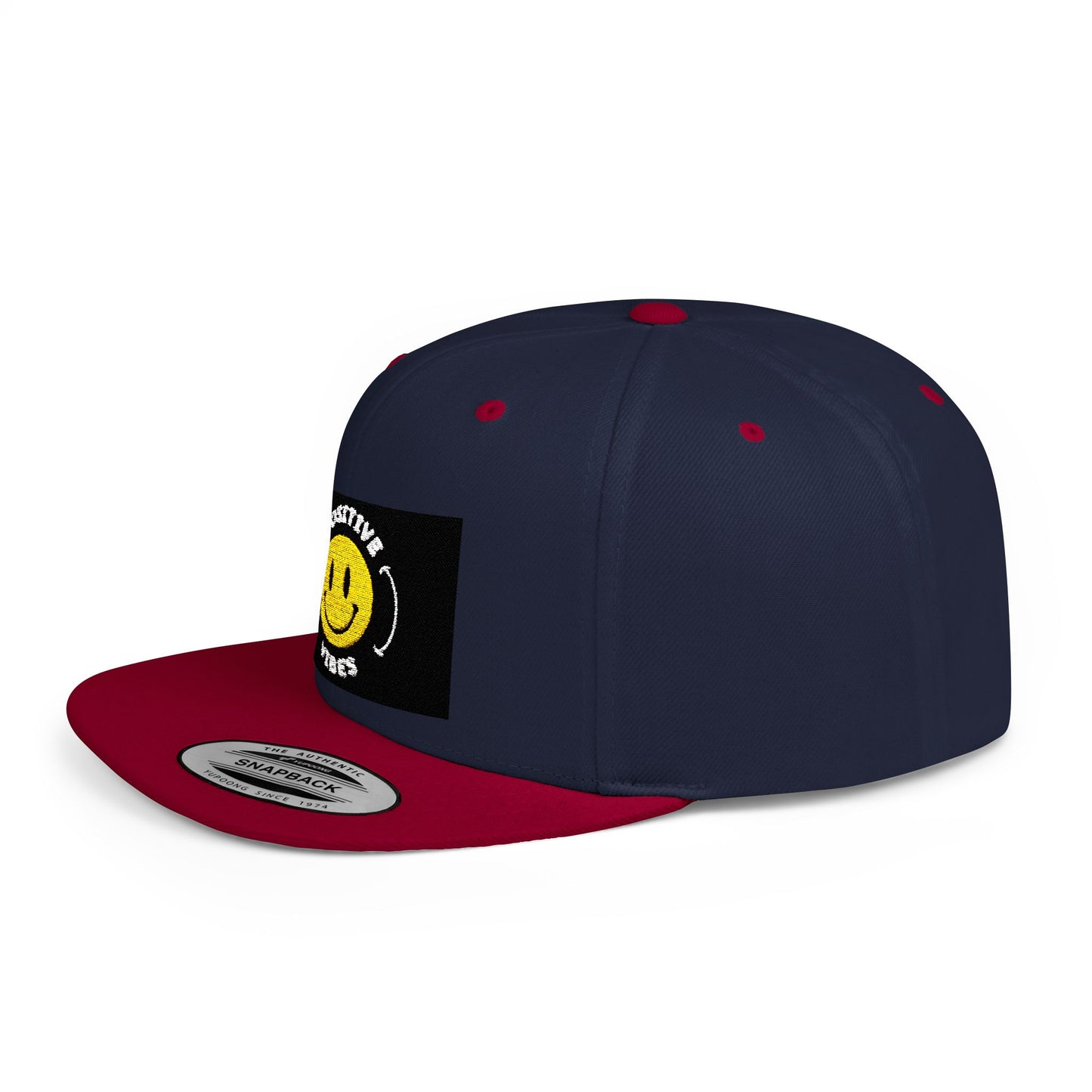 Positive Vibes Snapback Hat - Cool Casual Style for Every Occasion