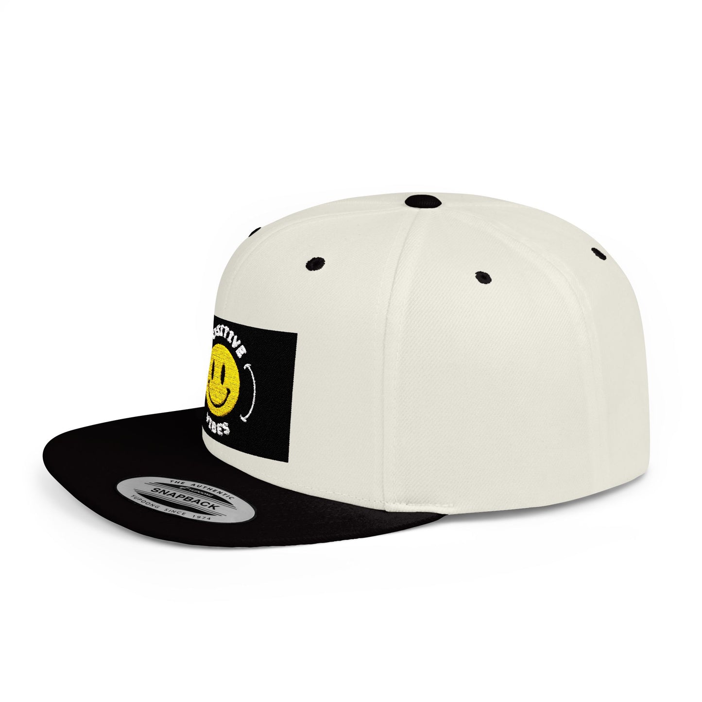 Positive Vibes Snapback Hat - Cool Casual Style for Every Occasion