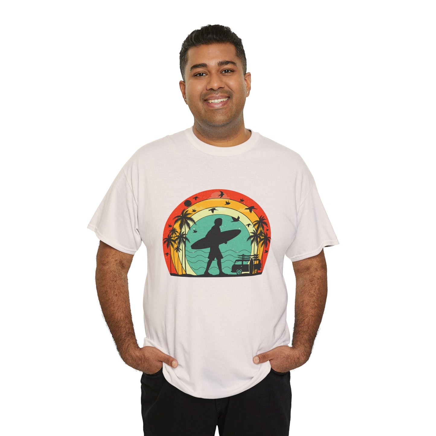 Retro Vintage Surfer Tee