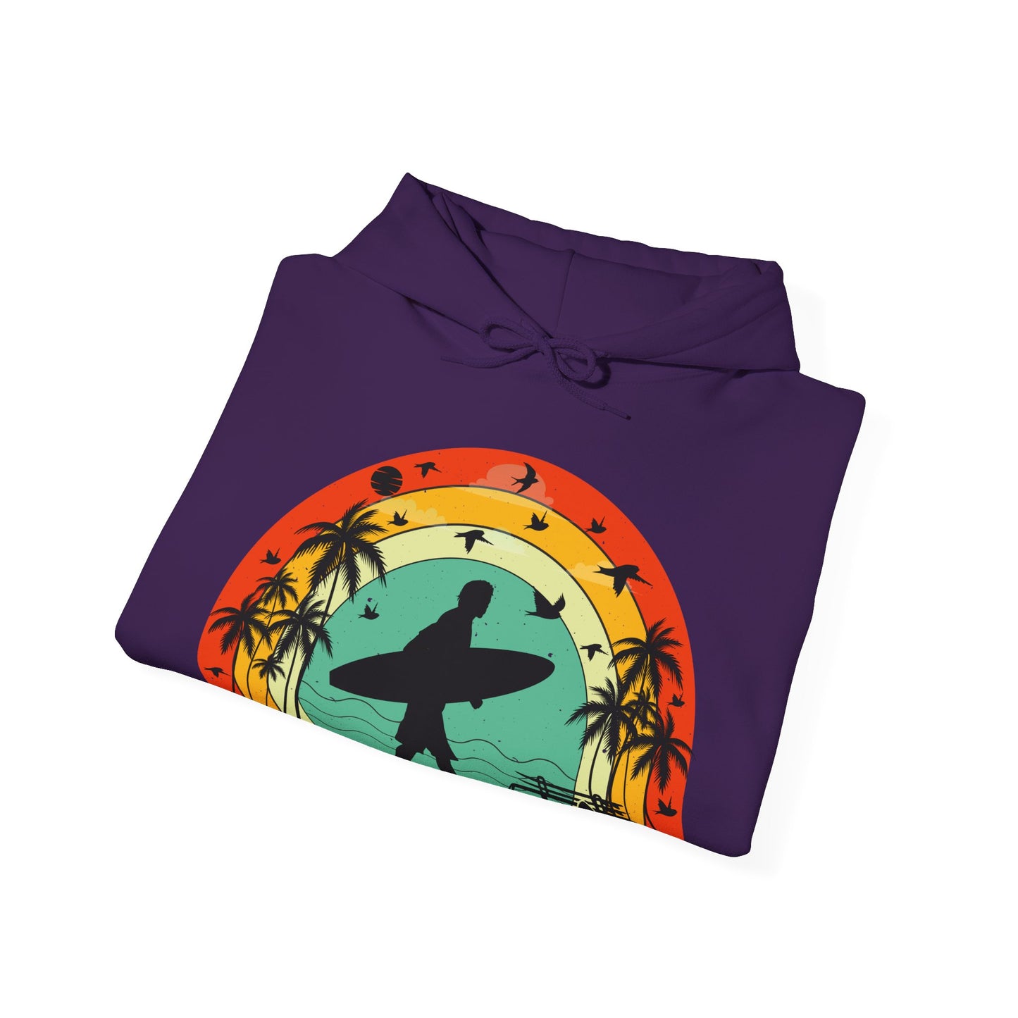 Retro Vintage Surfer Men's Hoodie