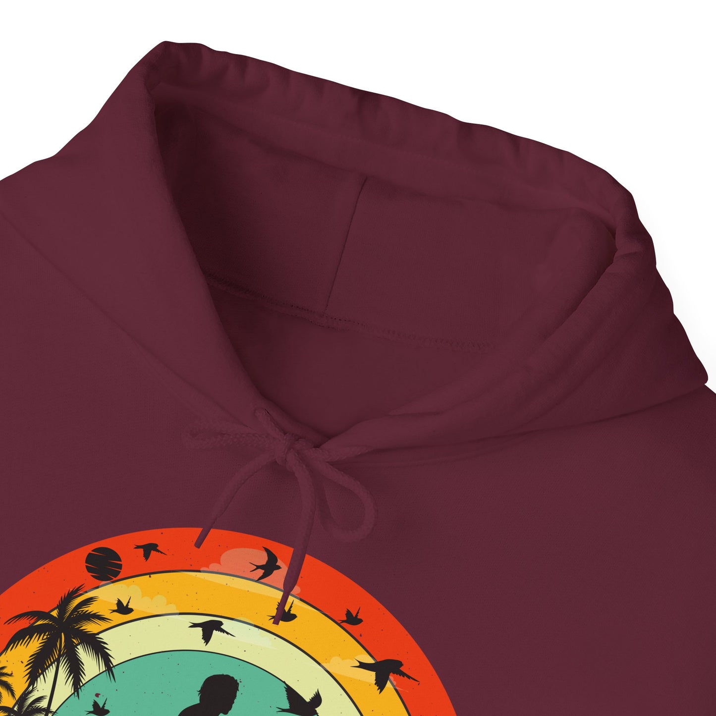 Retro Vintage Surfer Men's Hoodie