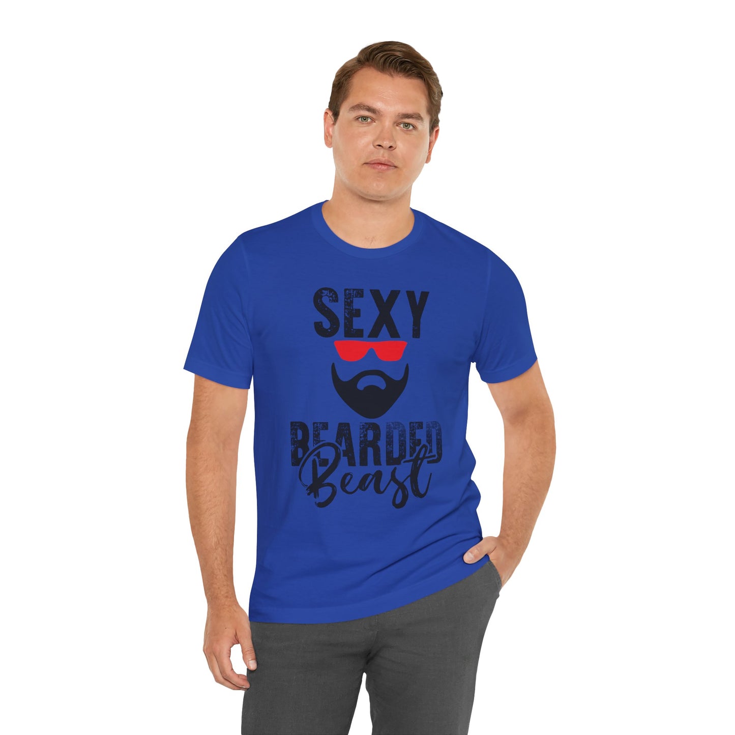 Sexy Bearded Beast Tee - Men's T-shirt