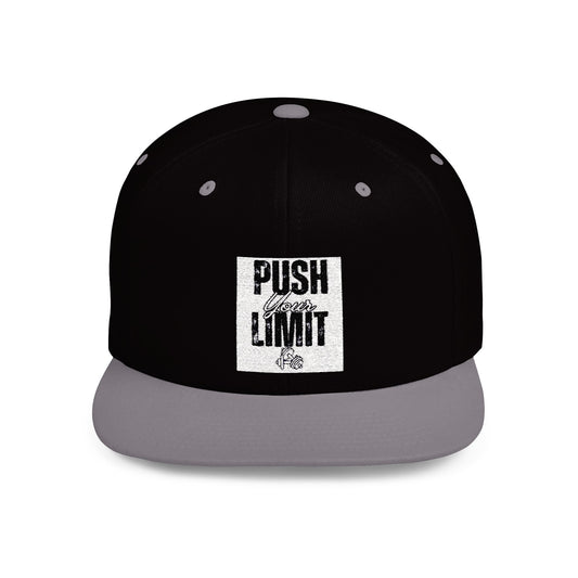 Motivational Snapback Cap - 'Push Your Limit'