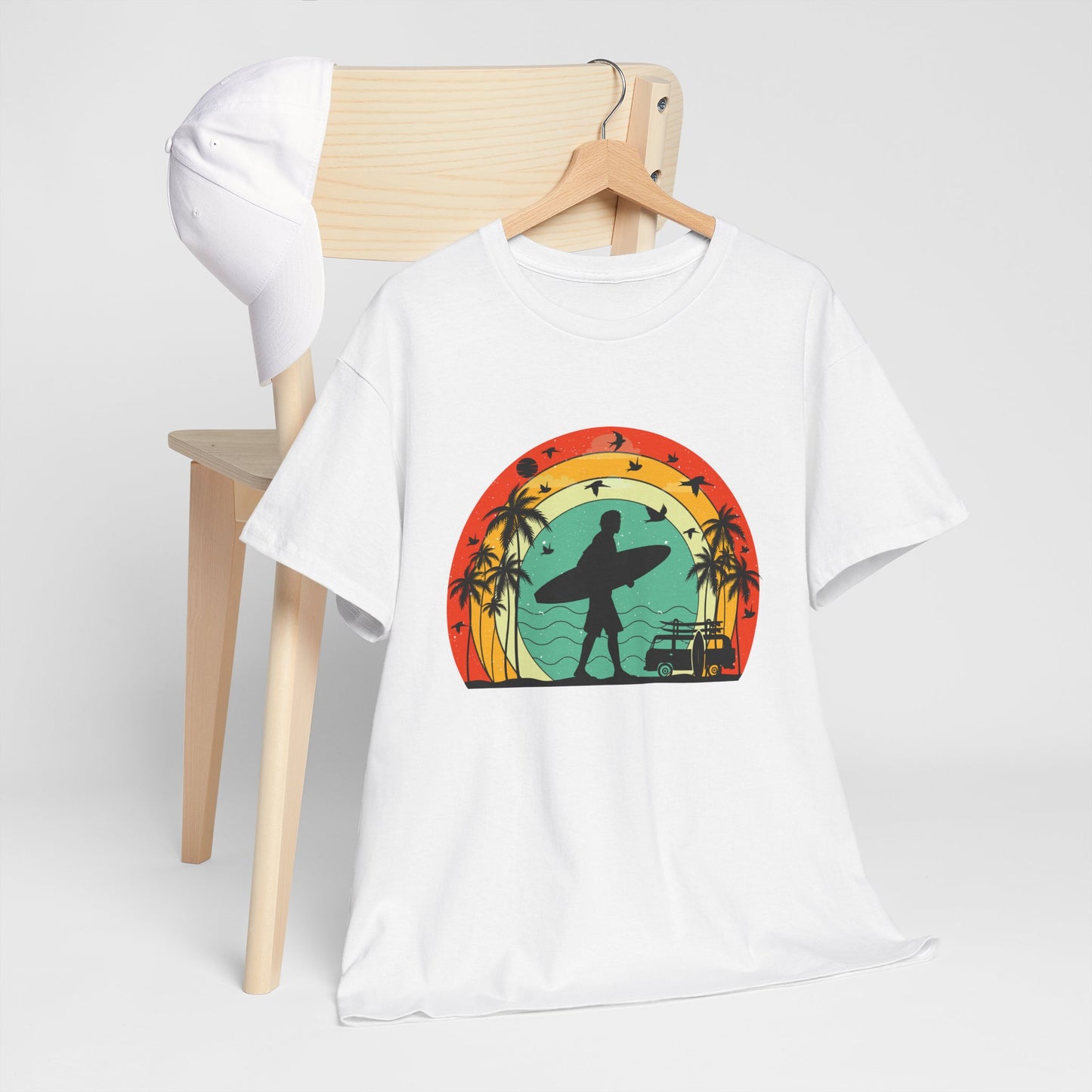 Retro Vintage Surfer Tee