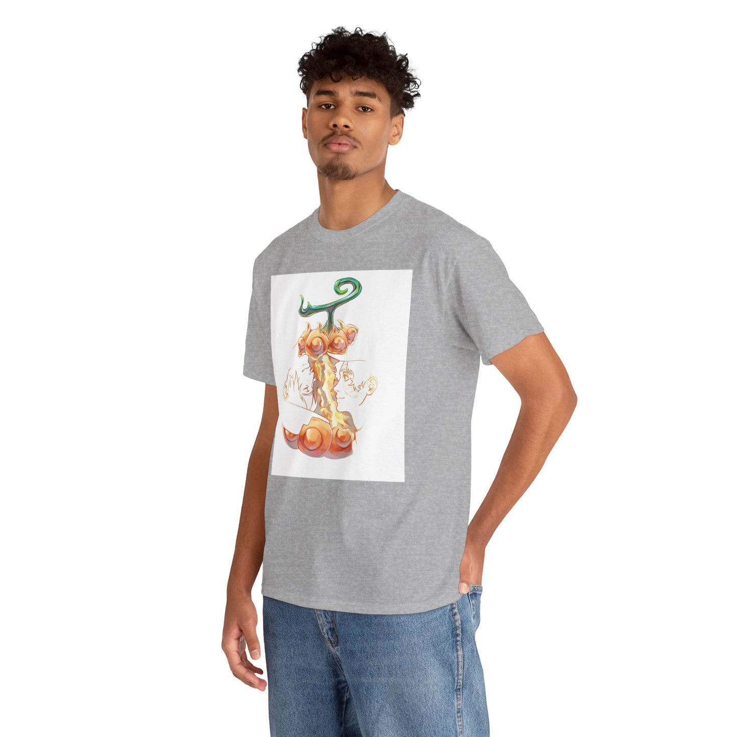 One Piece Sabo X Ace Mera-Mera no mi Unisex Tee