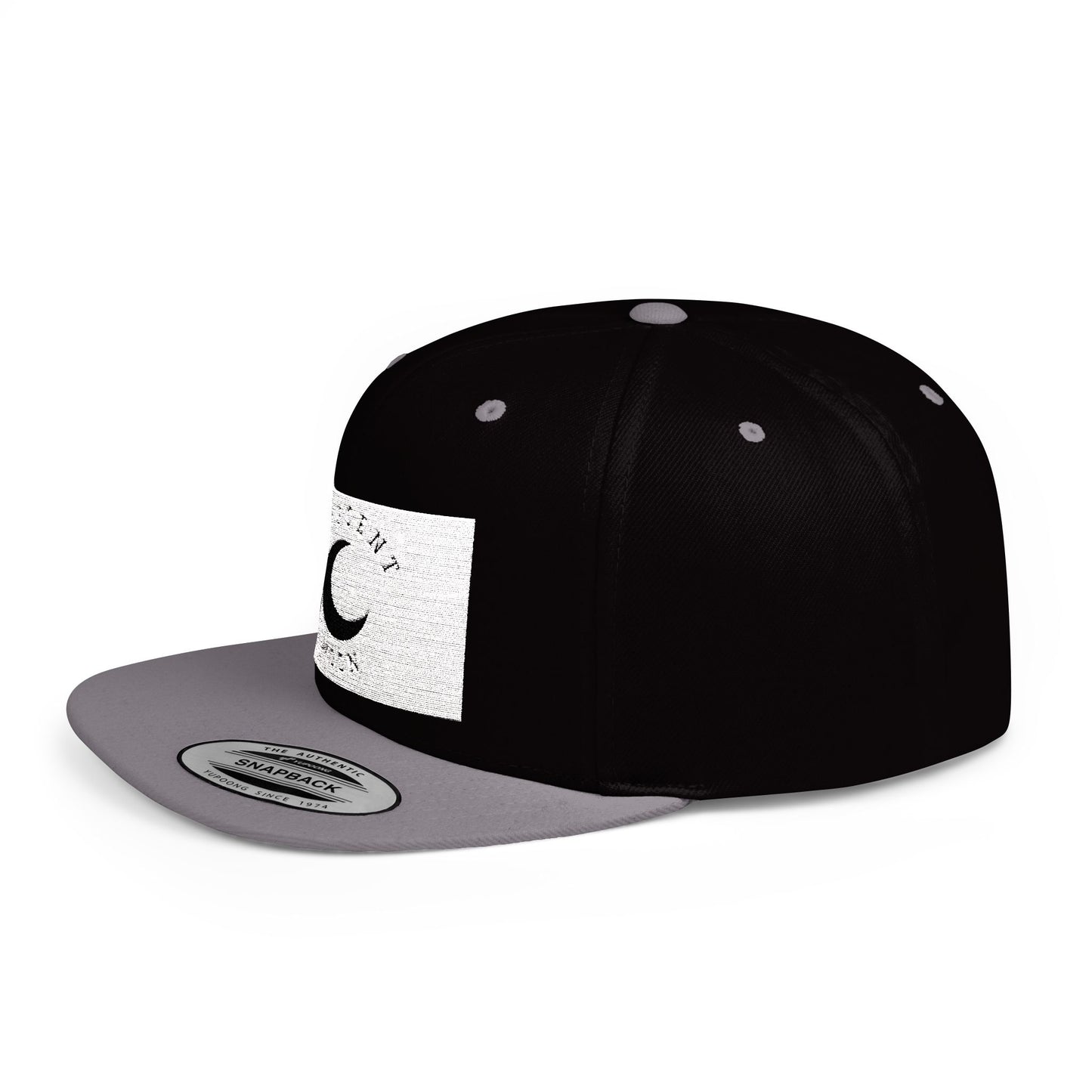 Crescent Moon Snapback Hat - Trendy Adjustable Cap for Casual Wear