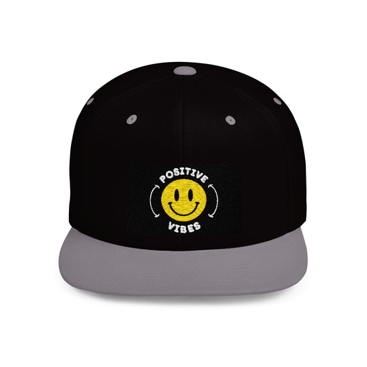 Positive Vibes Snapback Hat - Cool Casual Style for Every Occasion