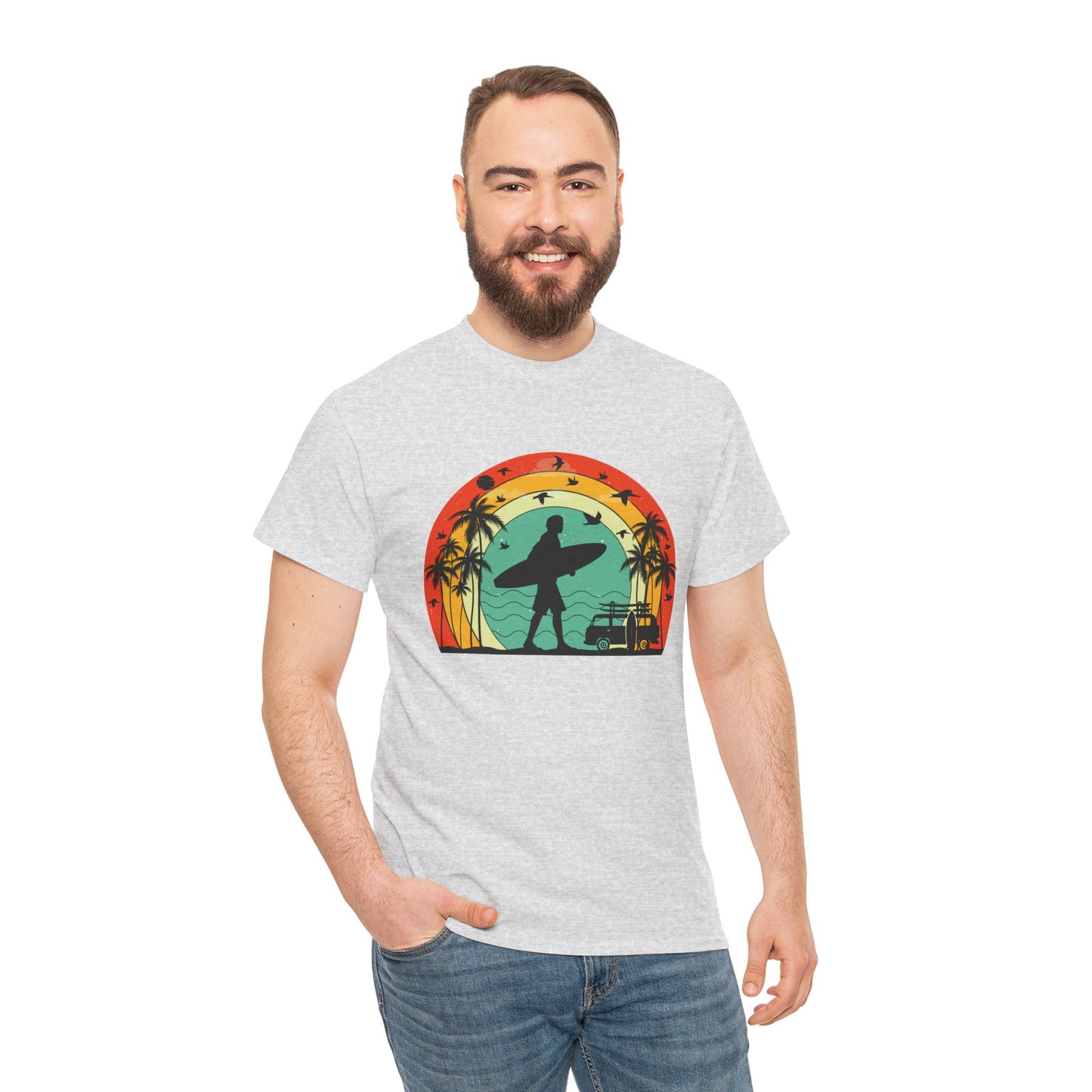 Retro Vintage Surfer Tee