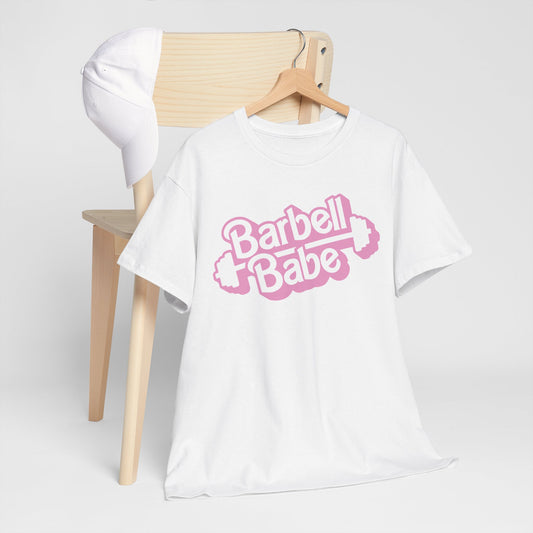 Barbell Babe Unisex Tee - Cute and Stylish Fitness Shirt for Women