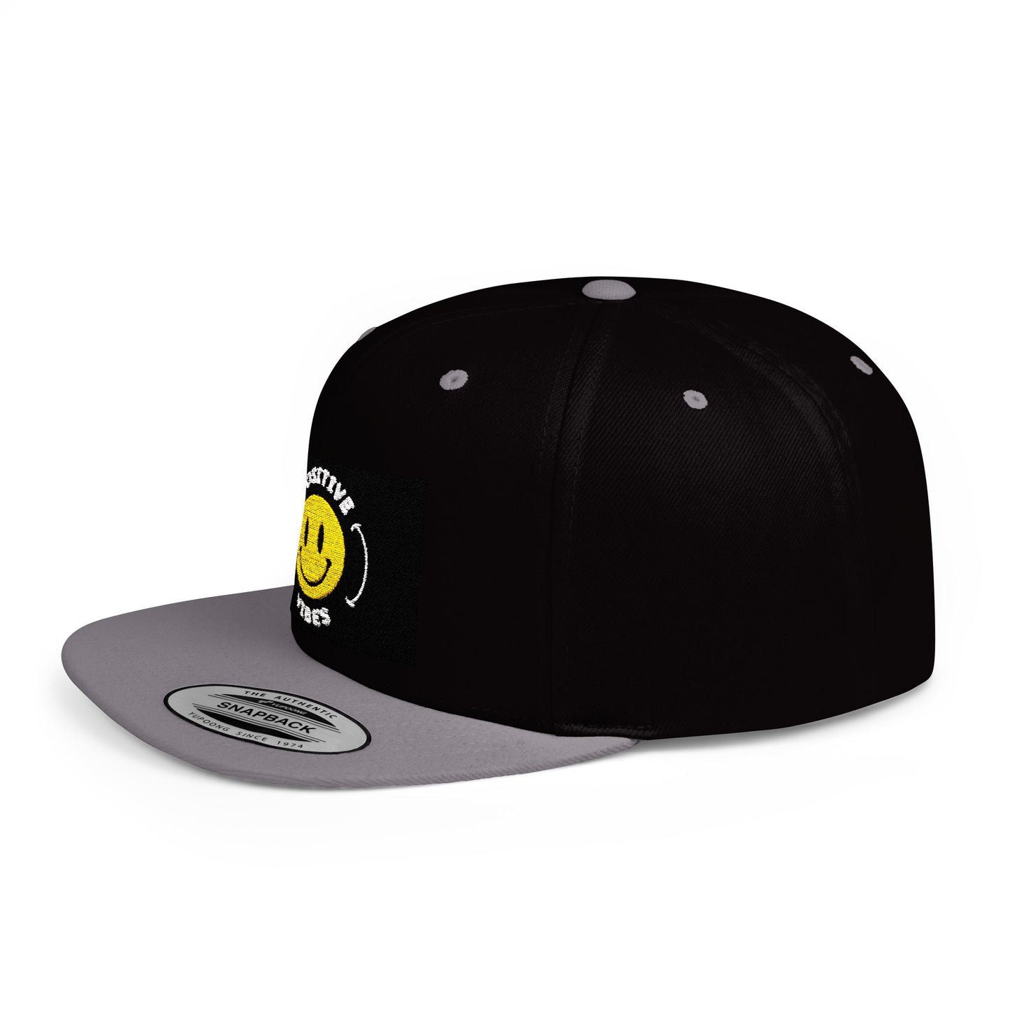 Positive Vibes Snapback Hat - Cool Casual Style for Every Occasion