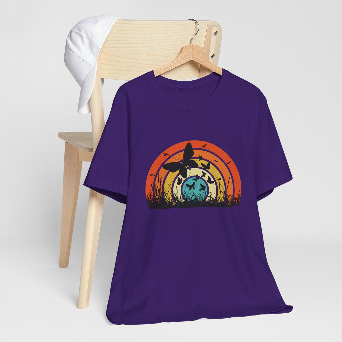 Vintage Retro Butterfly Women's T-shirt