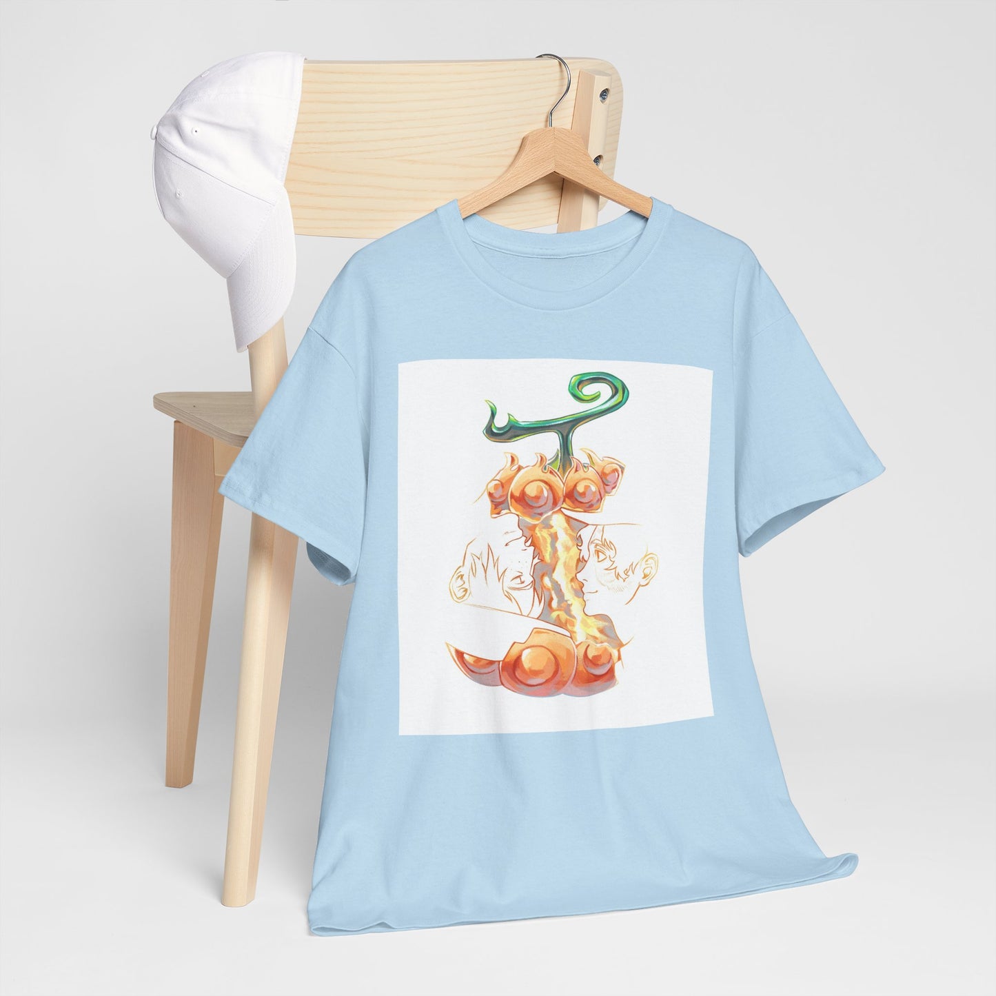 One Piece Sabo X Ace Mera-Mera no mi Unisex Tee
