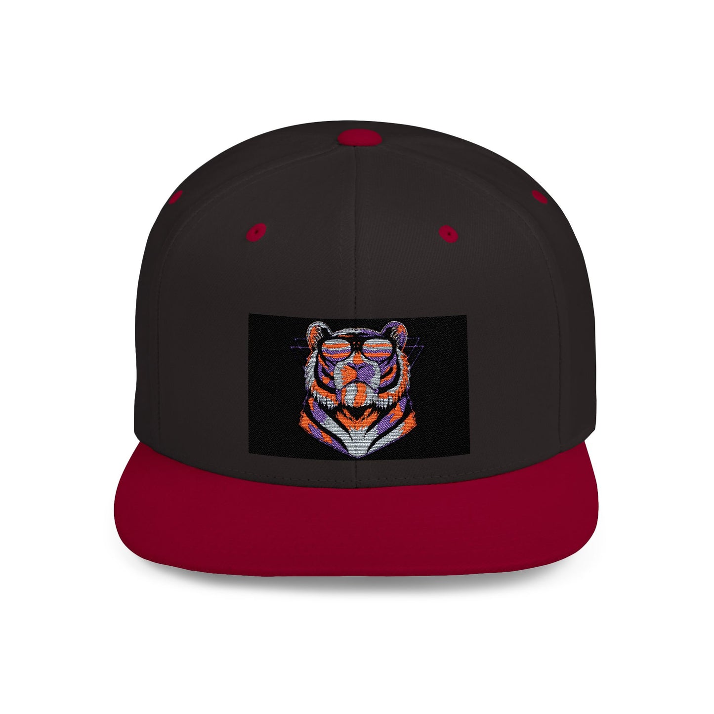 Vibrant Tiger Snapback Hat - Trendy Style for Animal Lovers